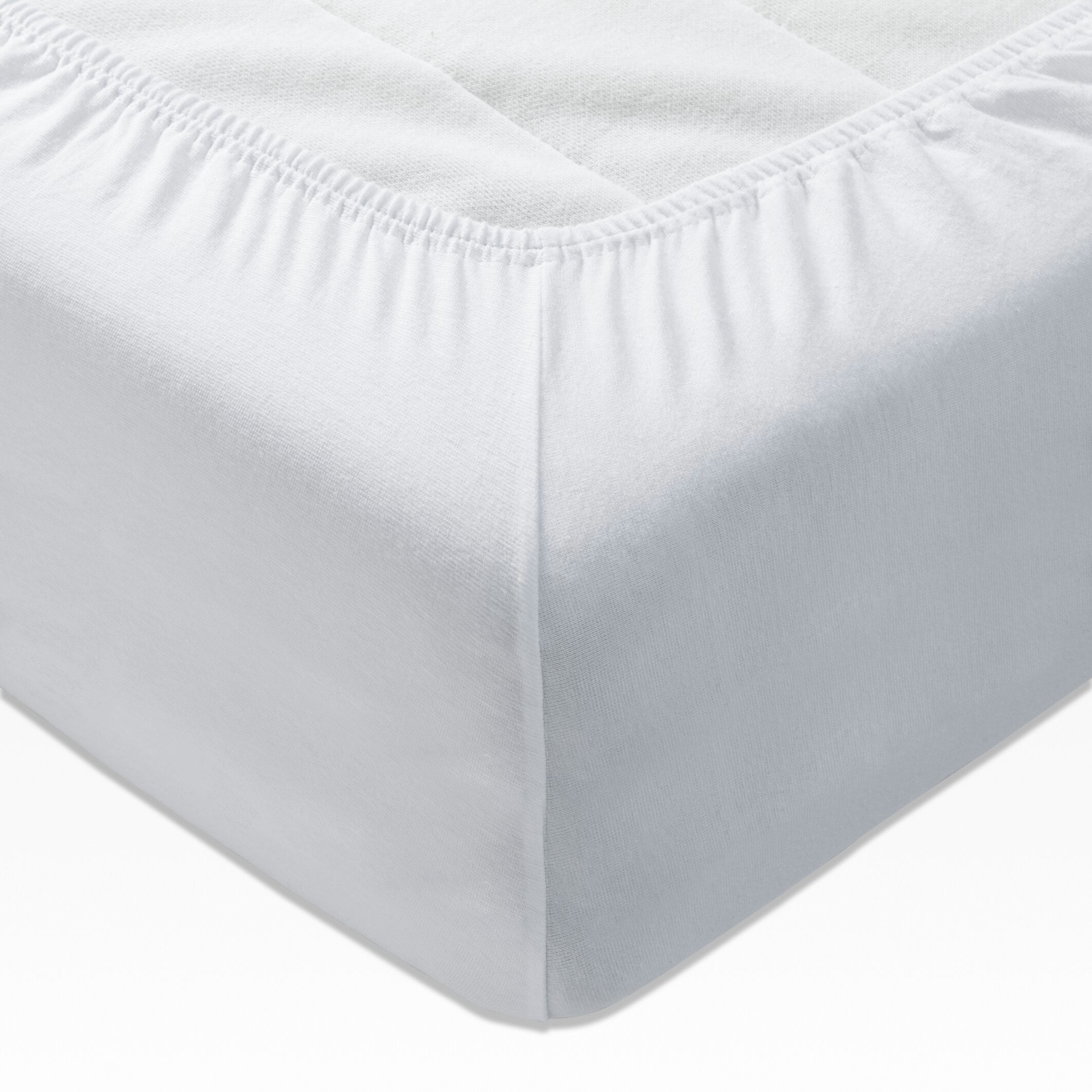 JOOP! UNI Boxspringtuch 90-100x200 cm, Weiß