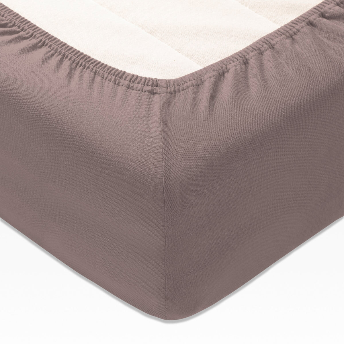 JOOP! UNI Boxspringtuch 90-100x200 cm, Taupe