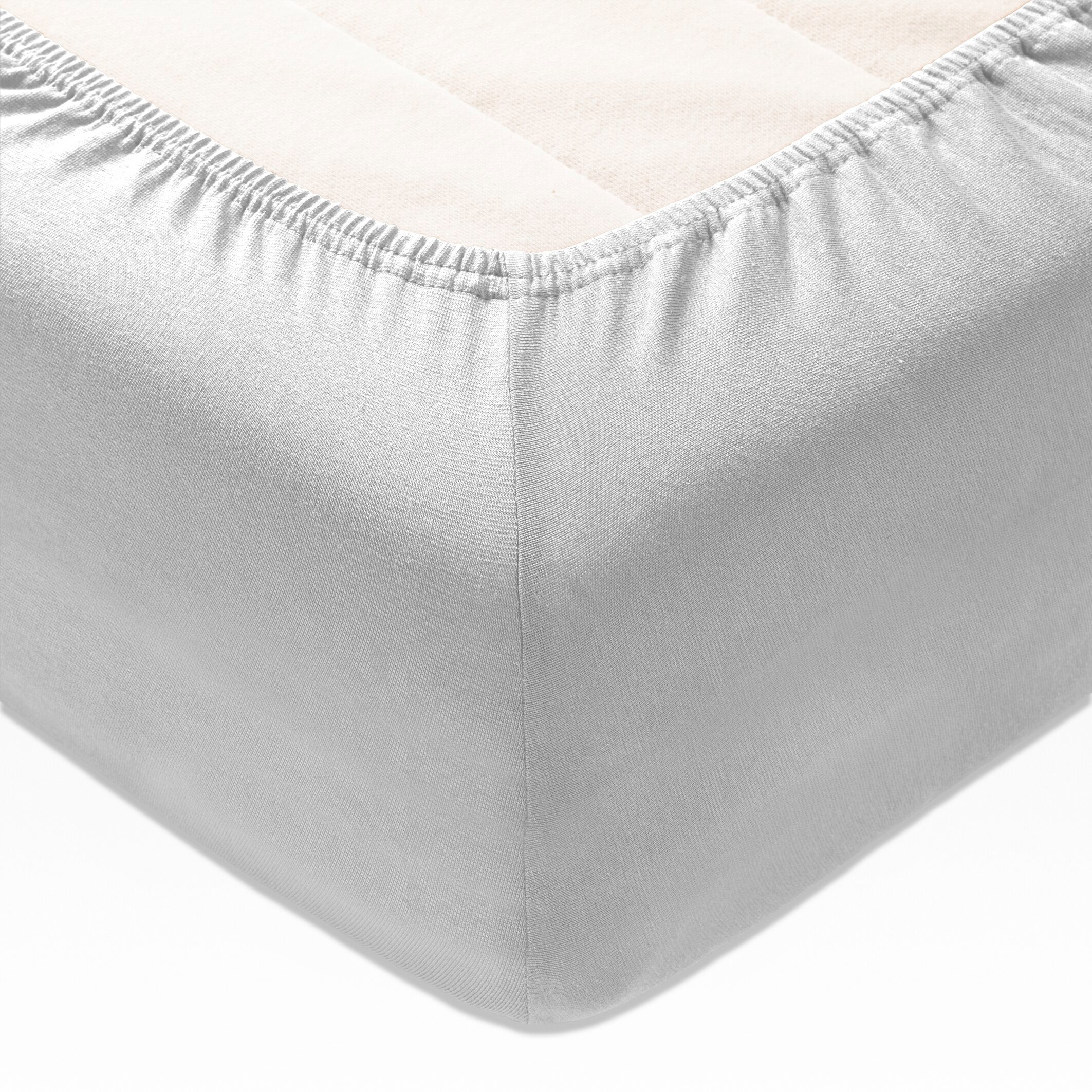 JOOP! UNI Boxspringtuch 90-100x200 cm, Grey