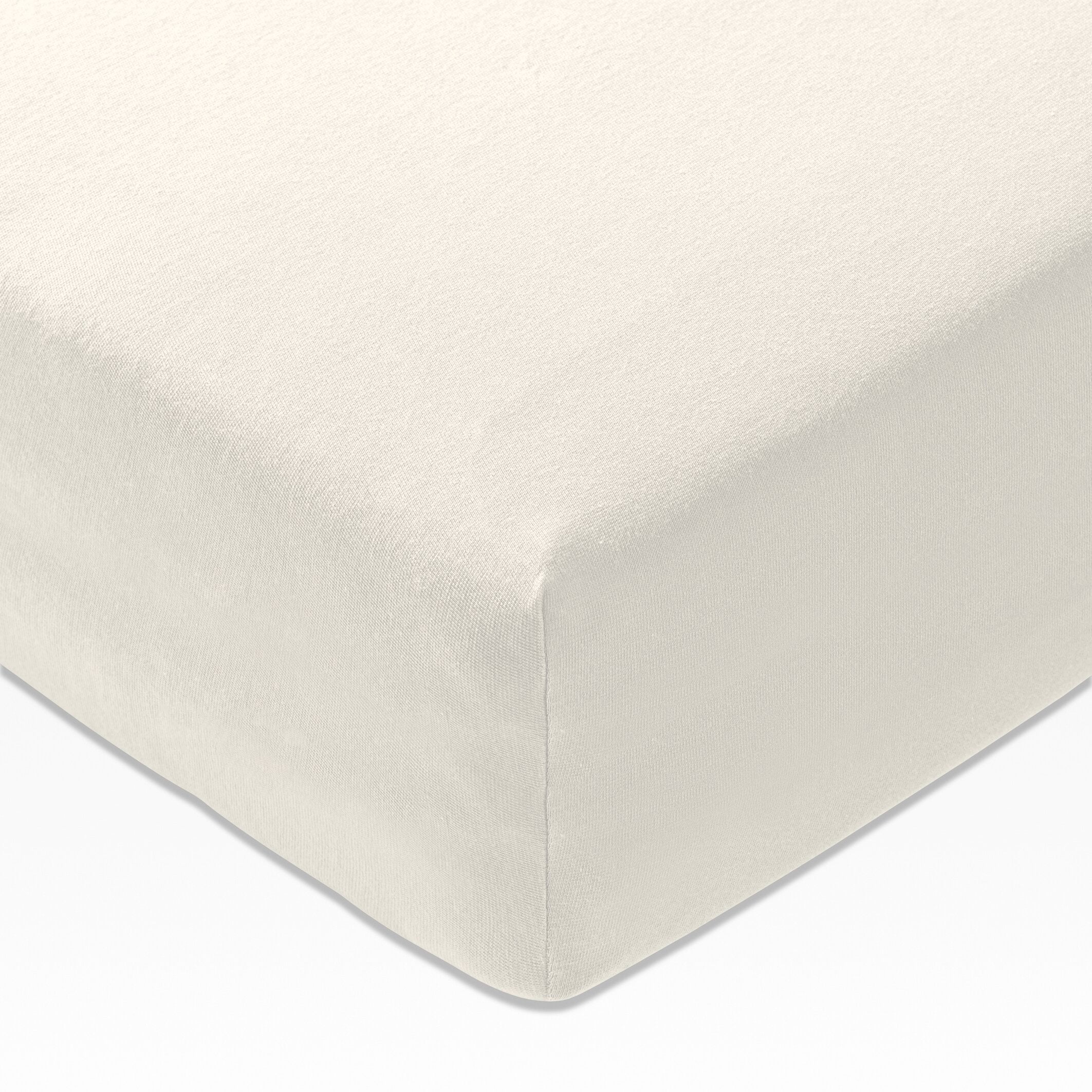 JOOP! UNI Boxspringtuch 90-100x200 cm, Wollweiß