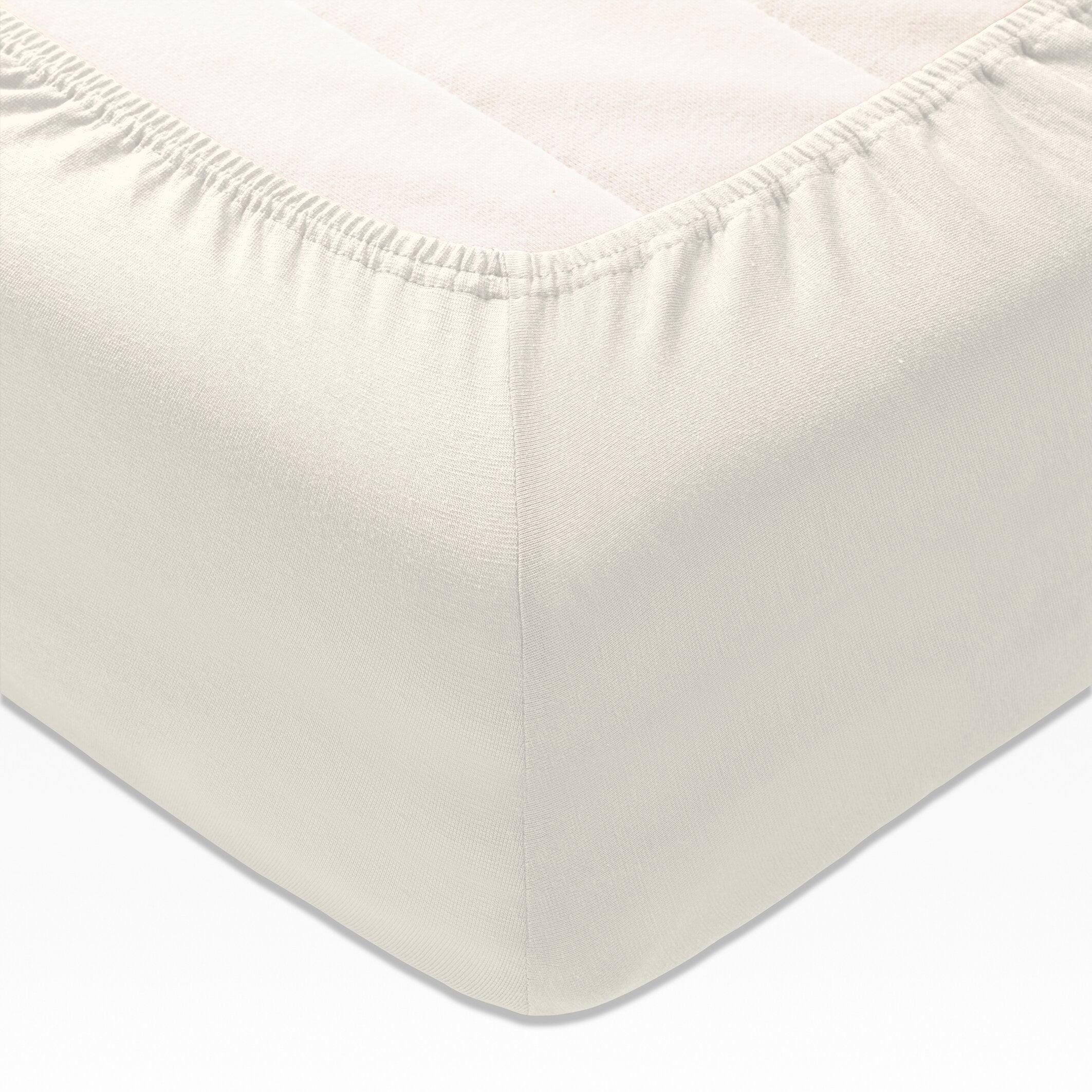 JOOP! UNI Boxspringtuch 140-160x200 cm, Wollweiß