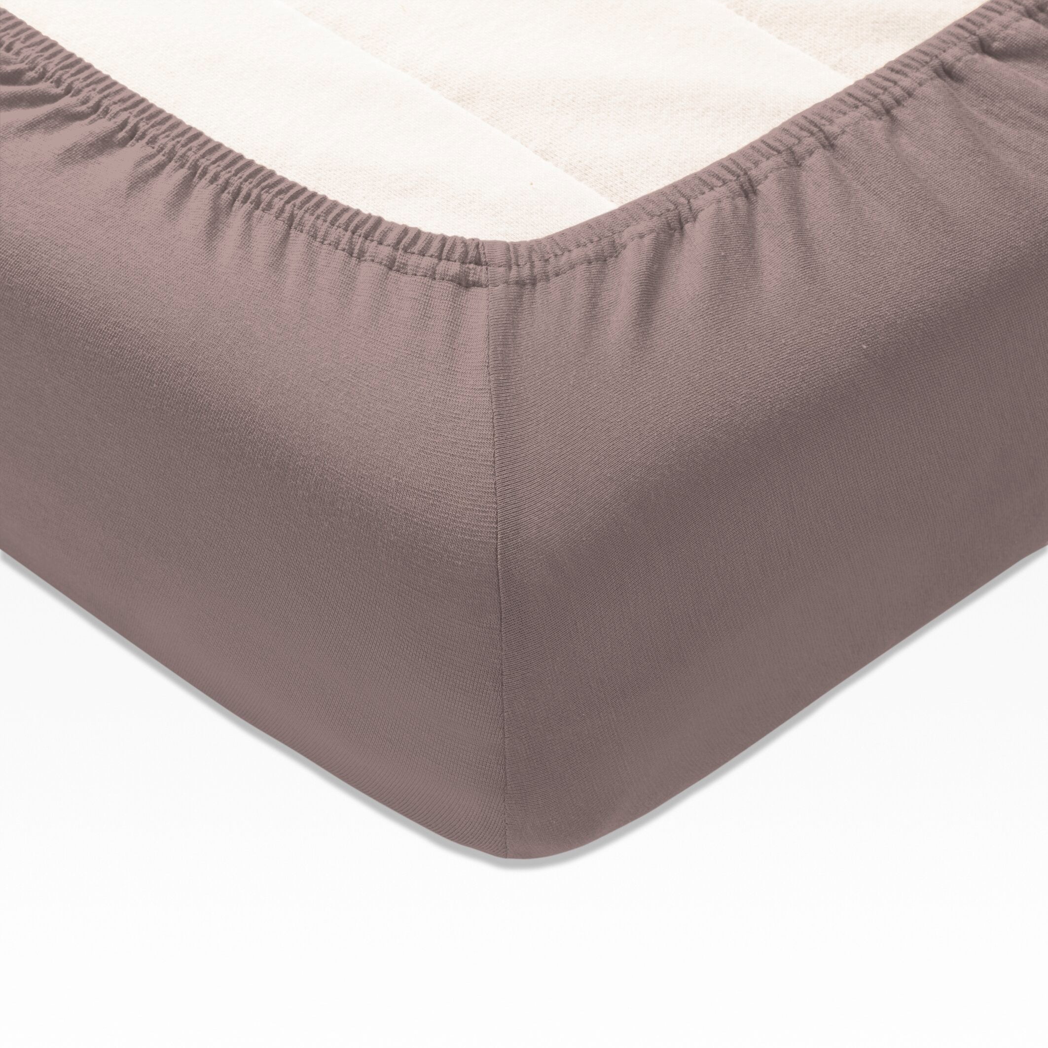 JOOP! UNI Spannbetttuch 140-160x200 cm, Taupe