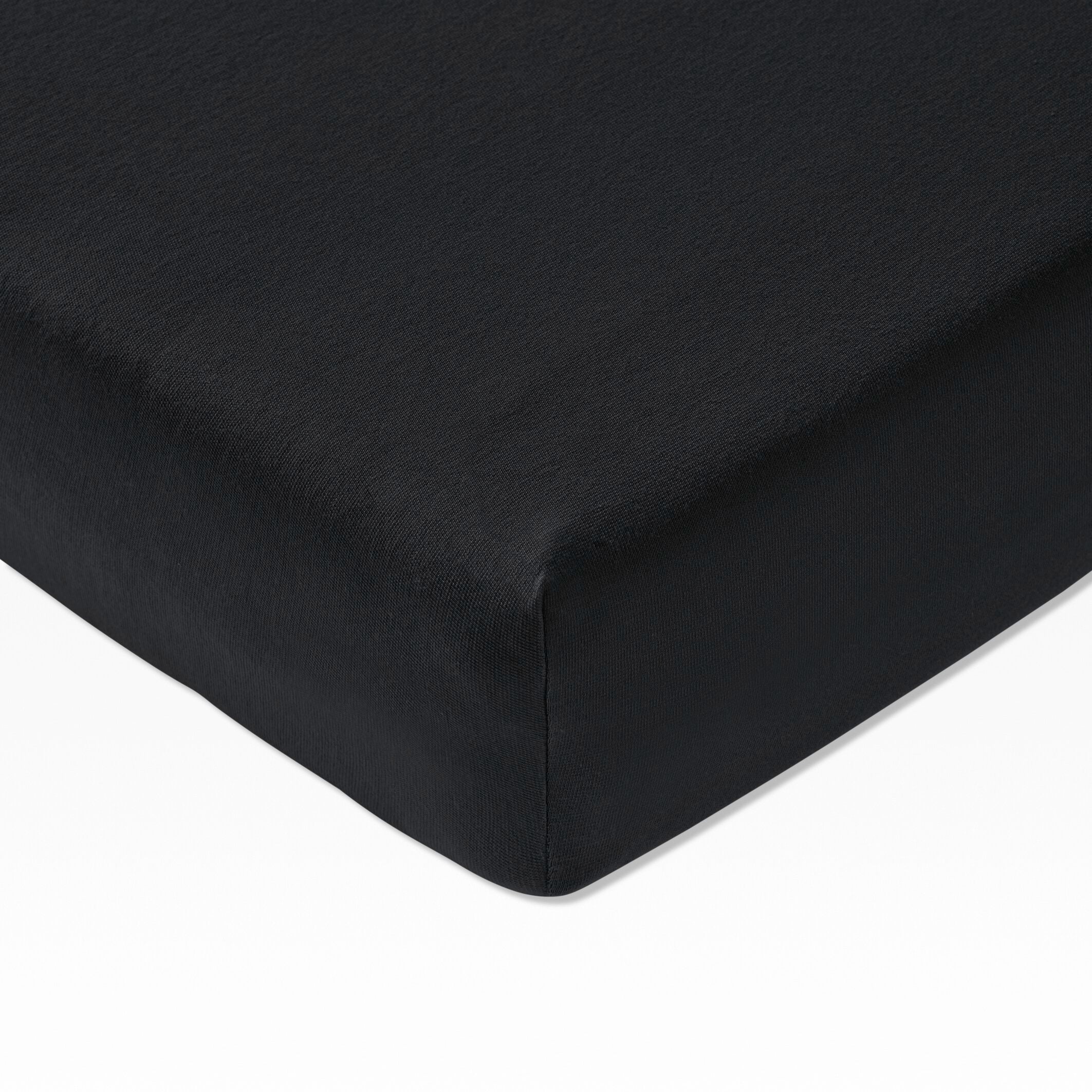 JOOP! UNI Spannbetttuch 140-160x200 cm, Schwarz
