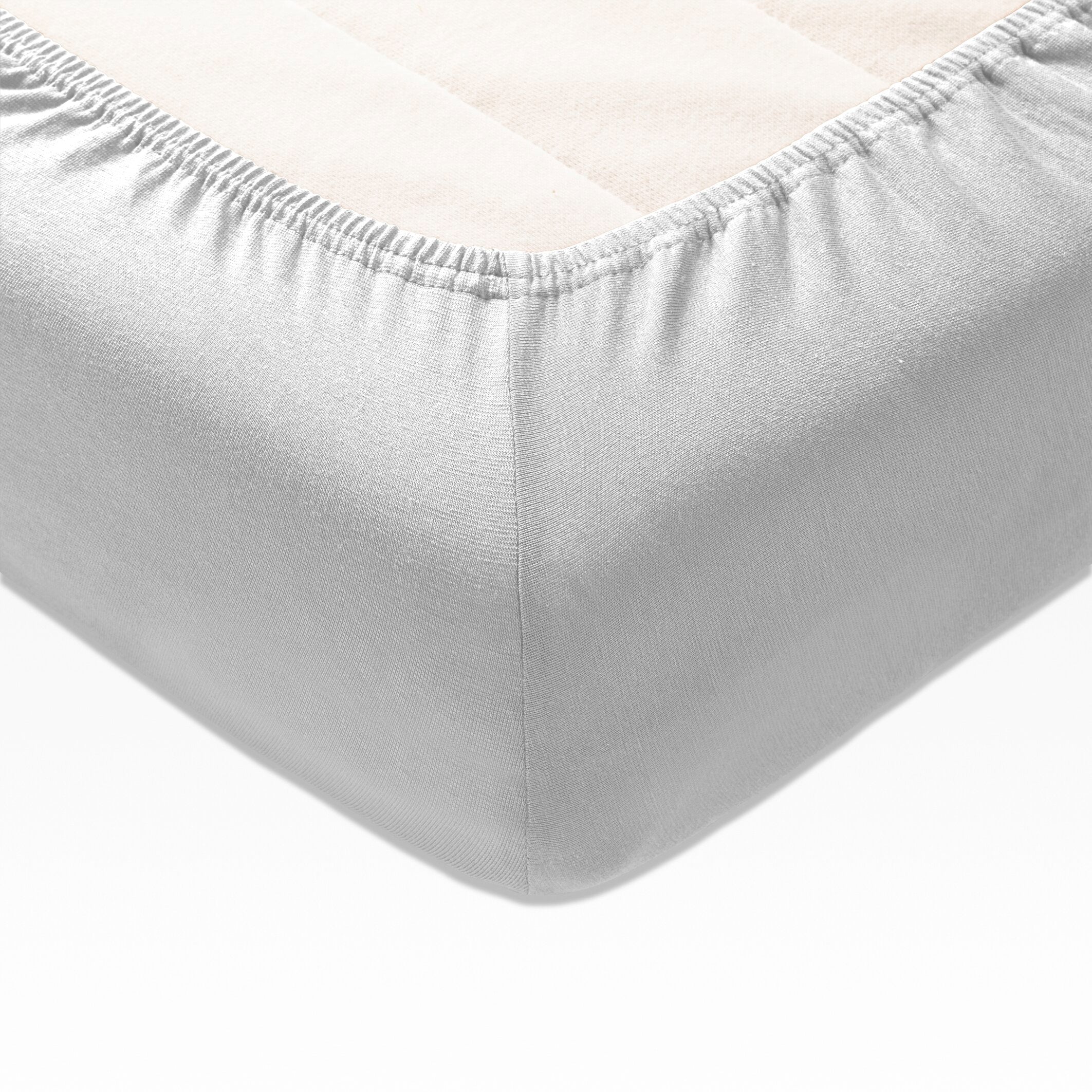 JOOP! UNI Spannbetttuch 90-100x200 cm, Grey