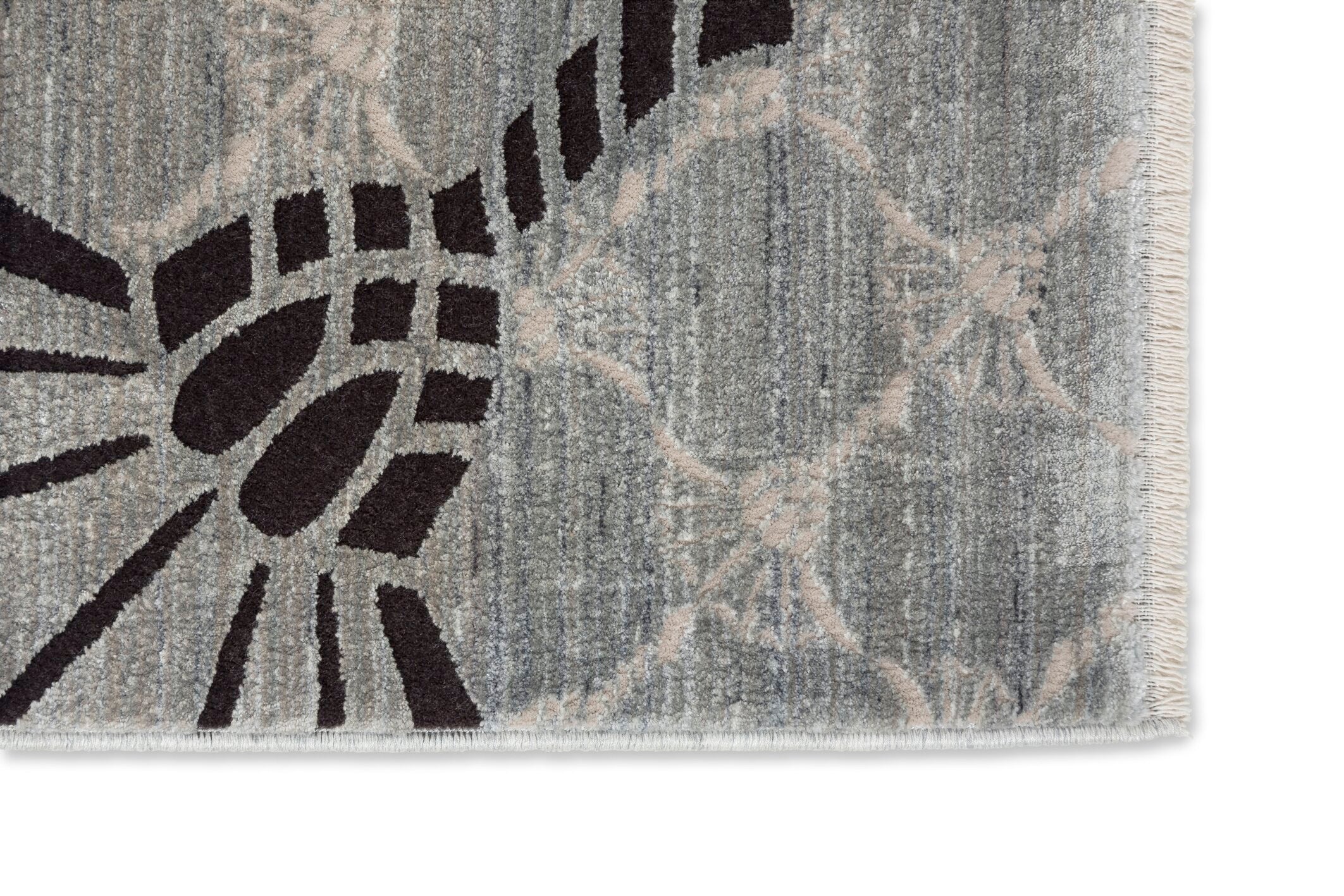 JOOP! CORNFLOWER DOUBLE Teppich 140x200cm, Silber