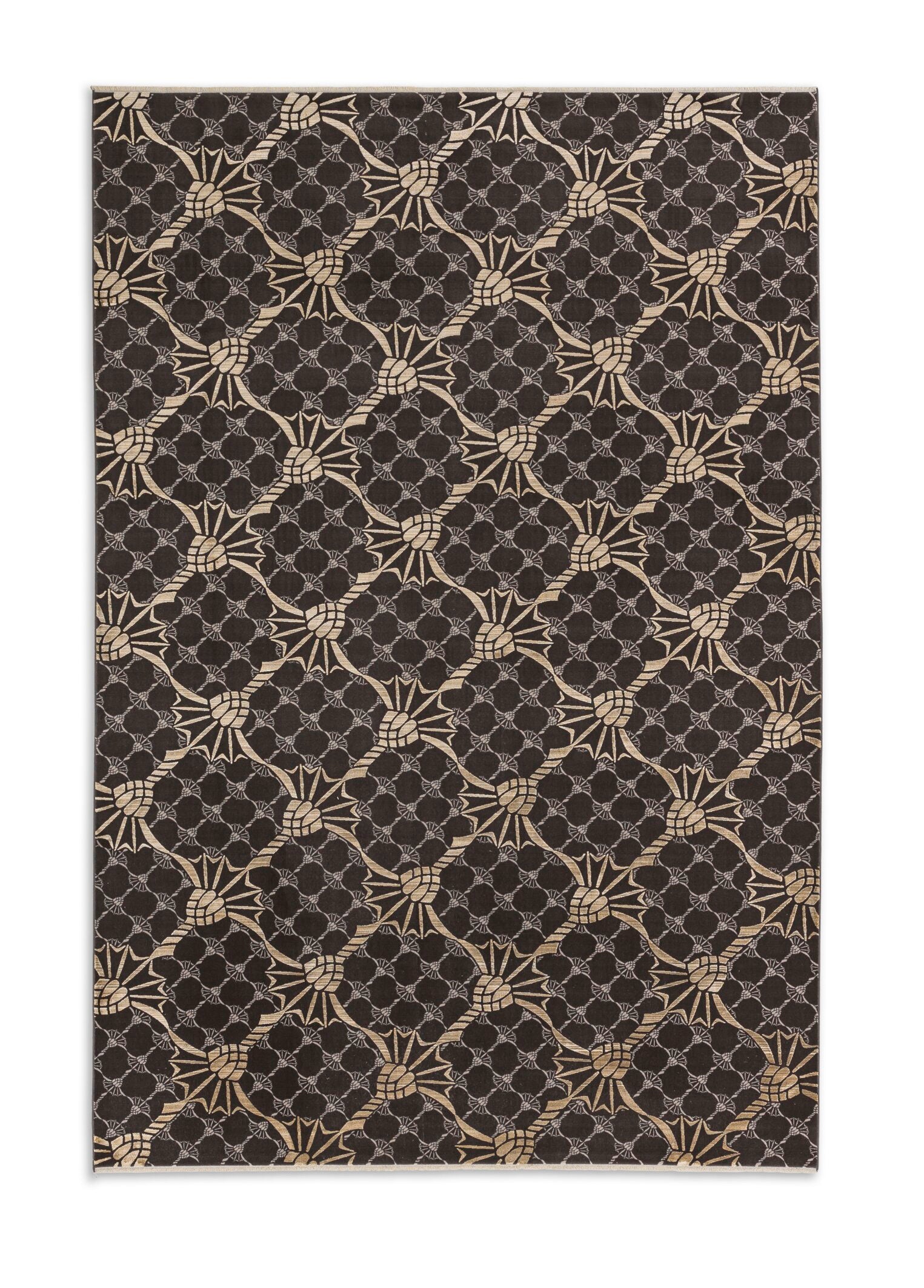 JOOP! CORNFLOWER DOUBLE Teppich 170x240cm, Anthrazit