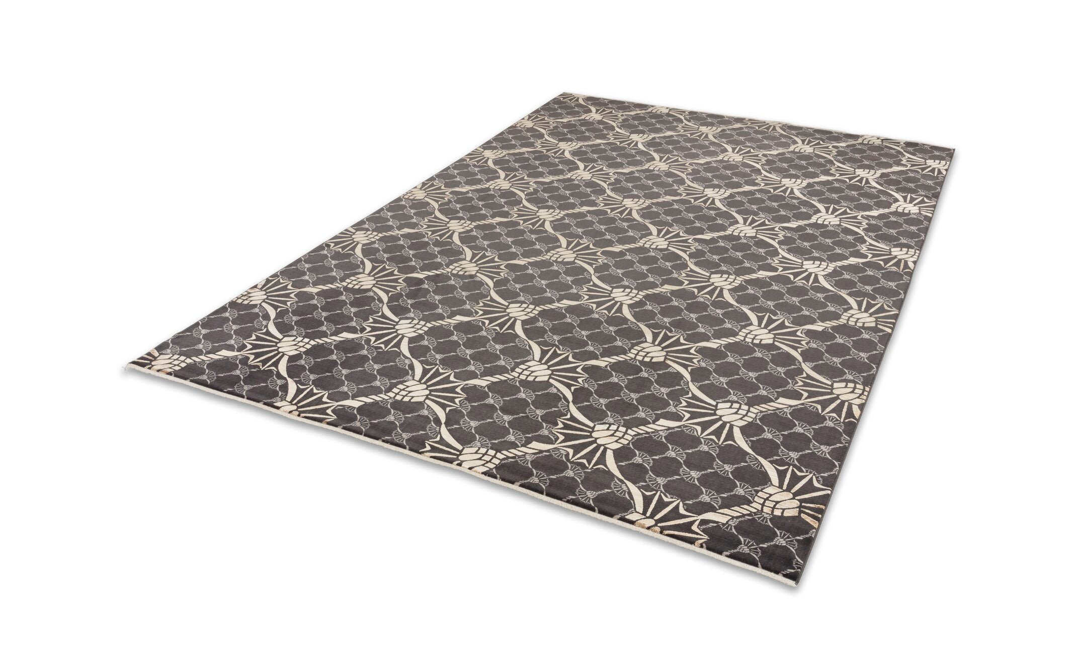 JOOP! CORNFLOWER DOUBLE Teppich 170x240cm, Anthrazit