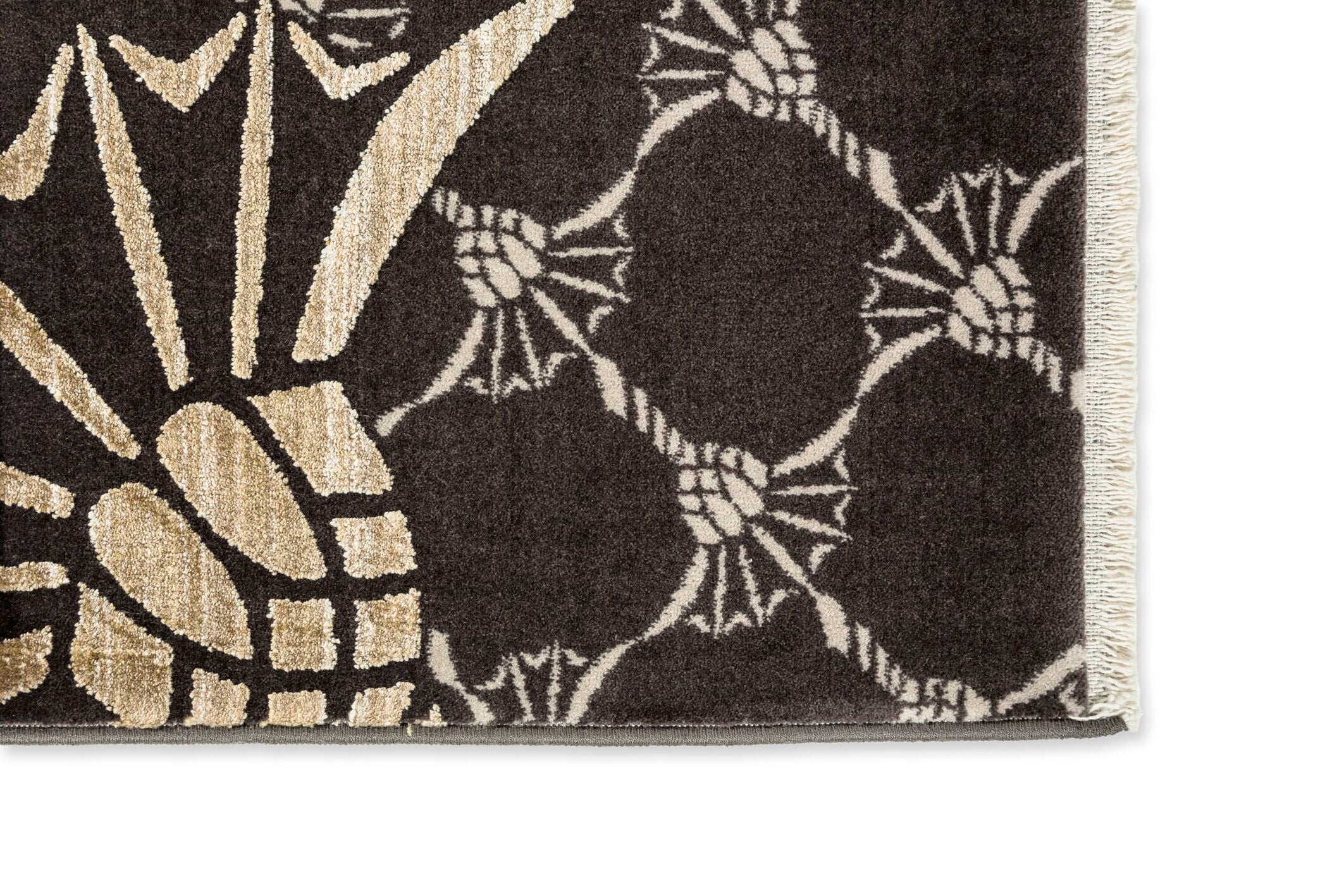JOOP! CORNFLOWER DOUBLE Teppich 170x240cm, Anthrazit