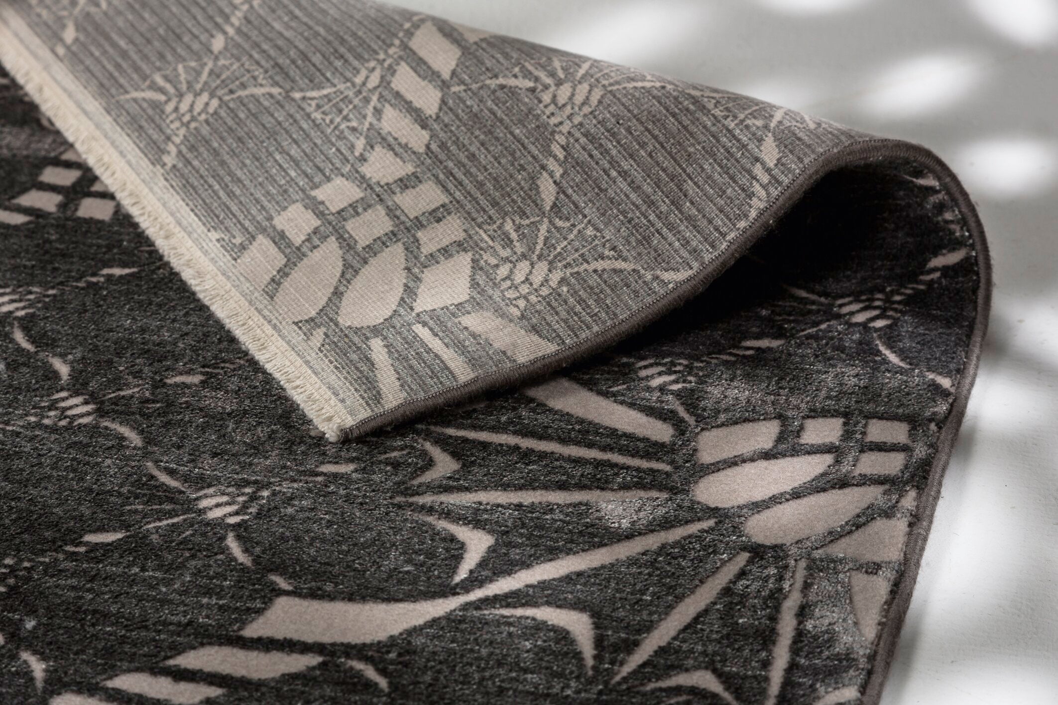 JOOP! CORNFLOWER DOUBLE Teppich 140x200cm, Graphit