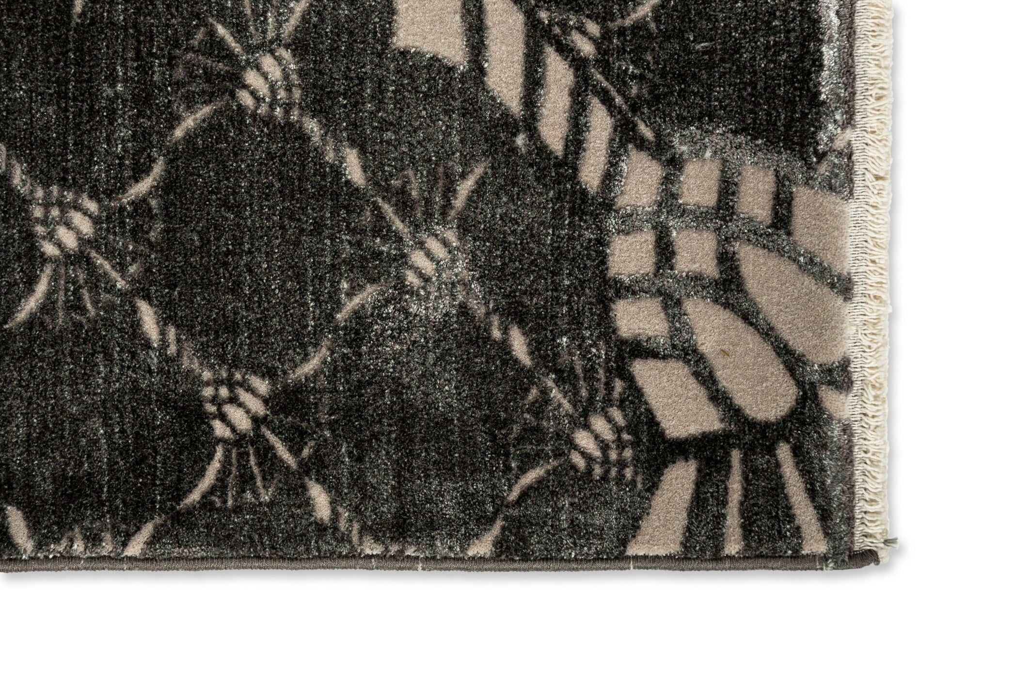 JOOP! CORNFLOWER DOUBLE Teppich 170x240cm, Graphit