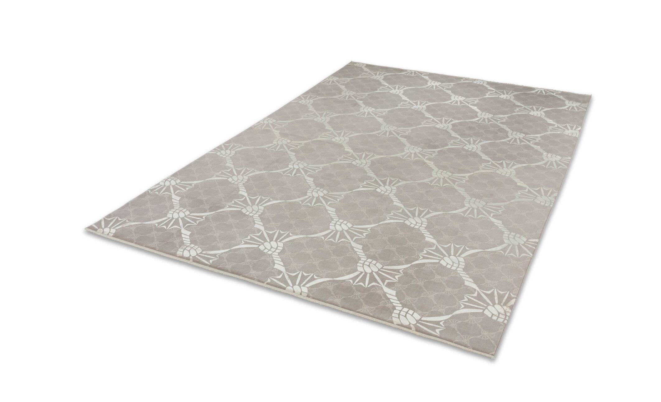 JOOP! CORNFLOWER DOUBLE Teppich 140x200cm, Hellgrau