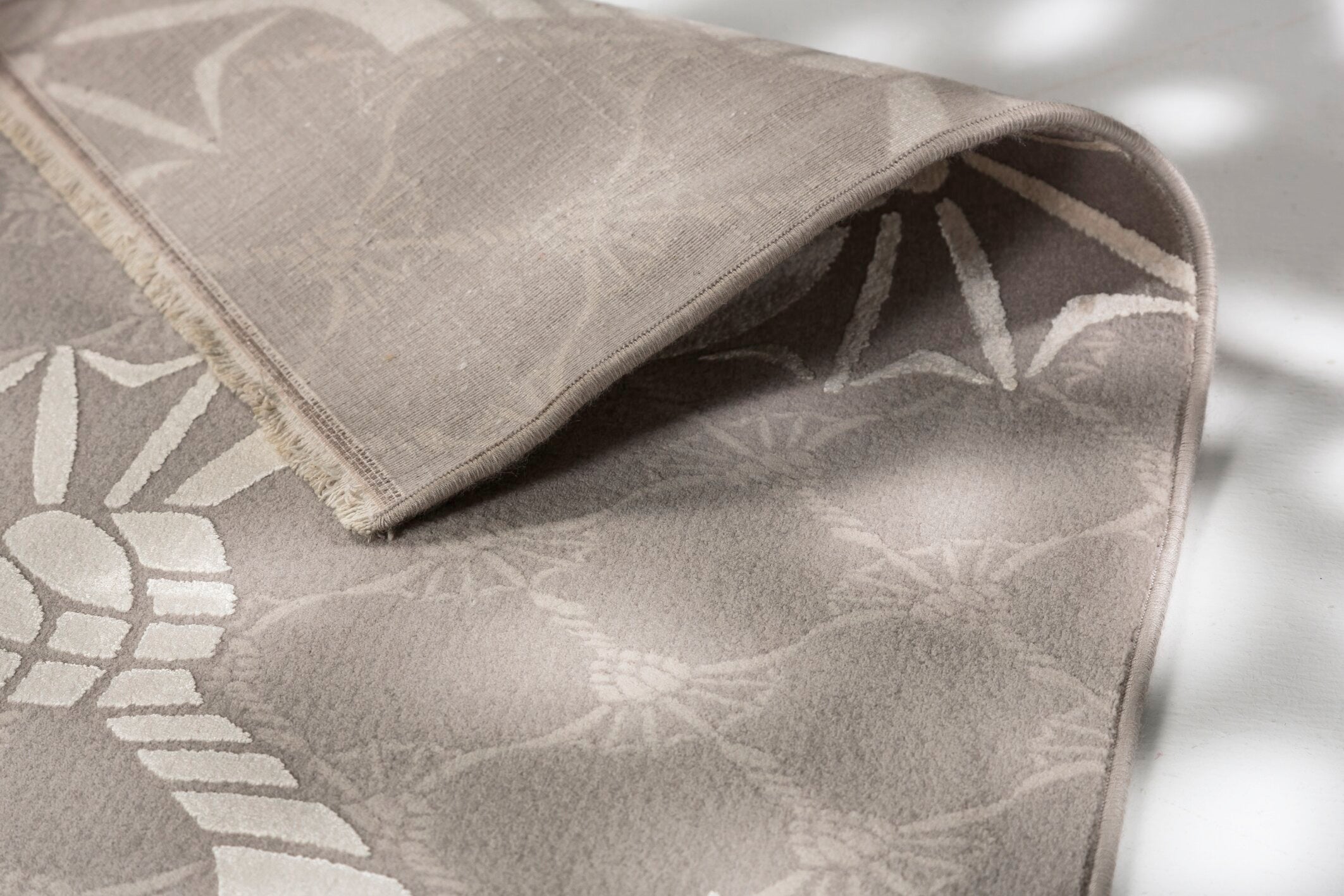 JOOP! CORNFLOWER DOUBLE Teppich 170x240cm, Hellgrau