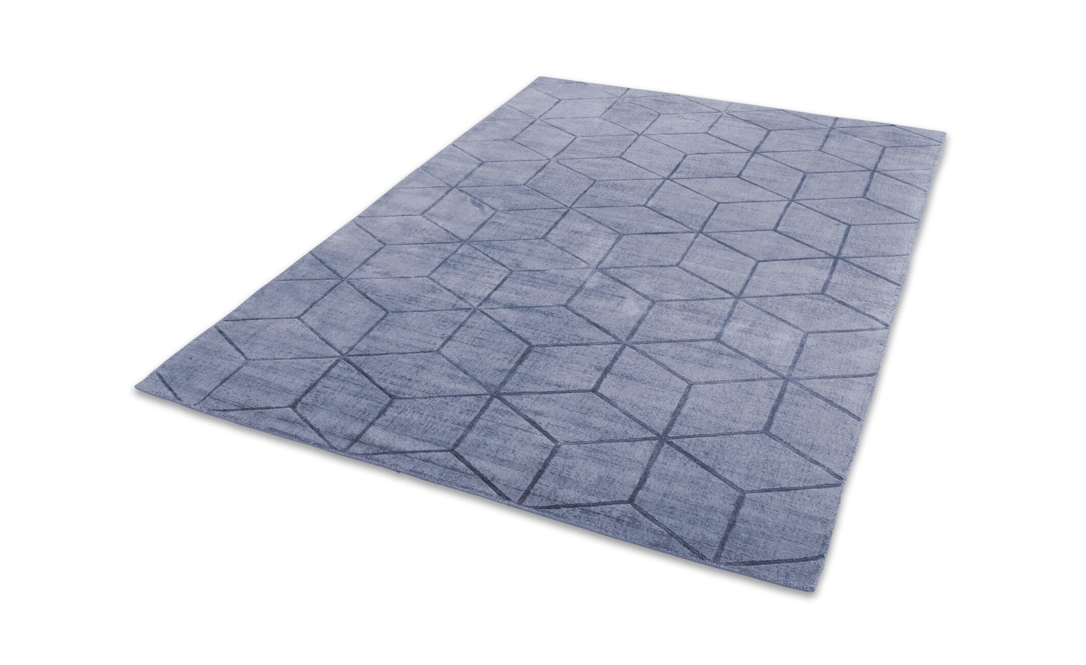 JOOP! CUBES Teppich 140x200cm, Blau