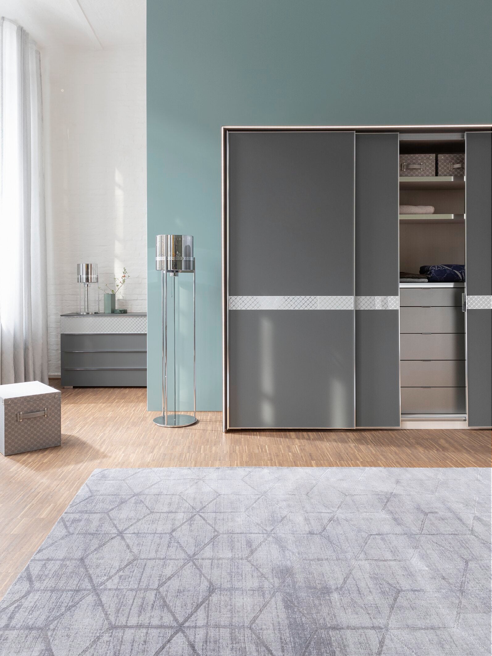 JOOP! CUBES Teppich 140x200cm, Blau