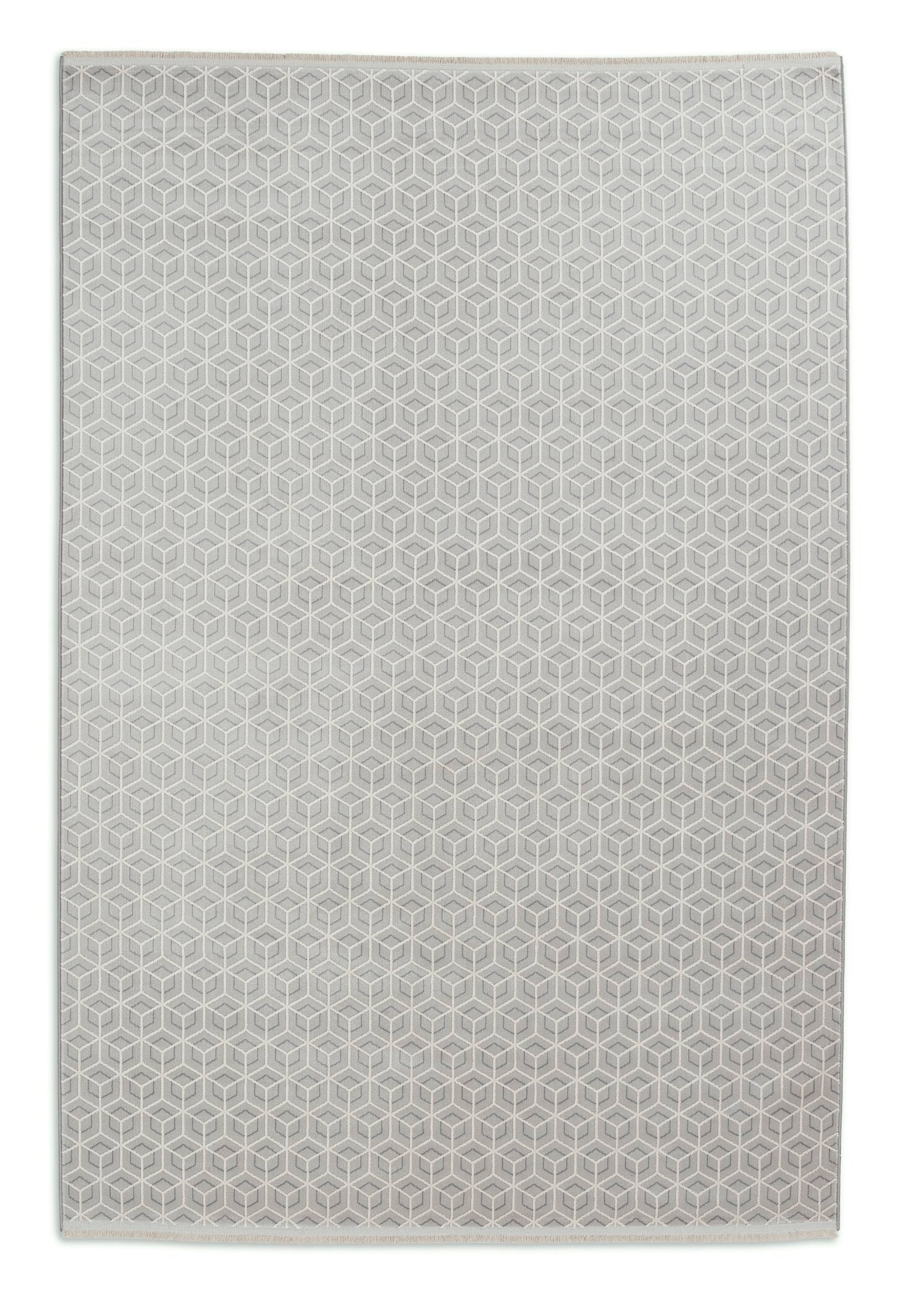 JOOP! METRIC Teppich 170x240cm, Silber