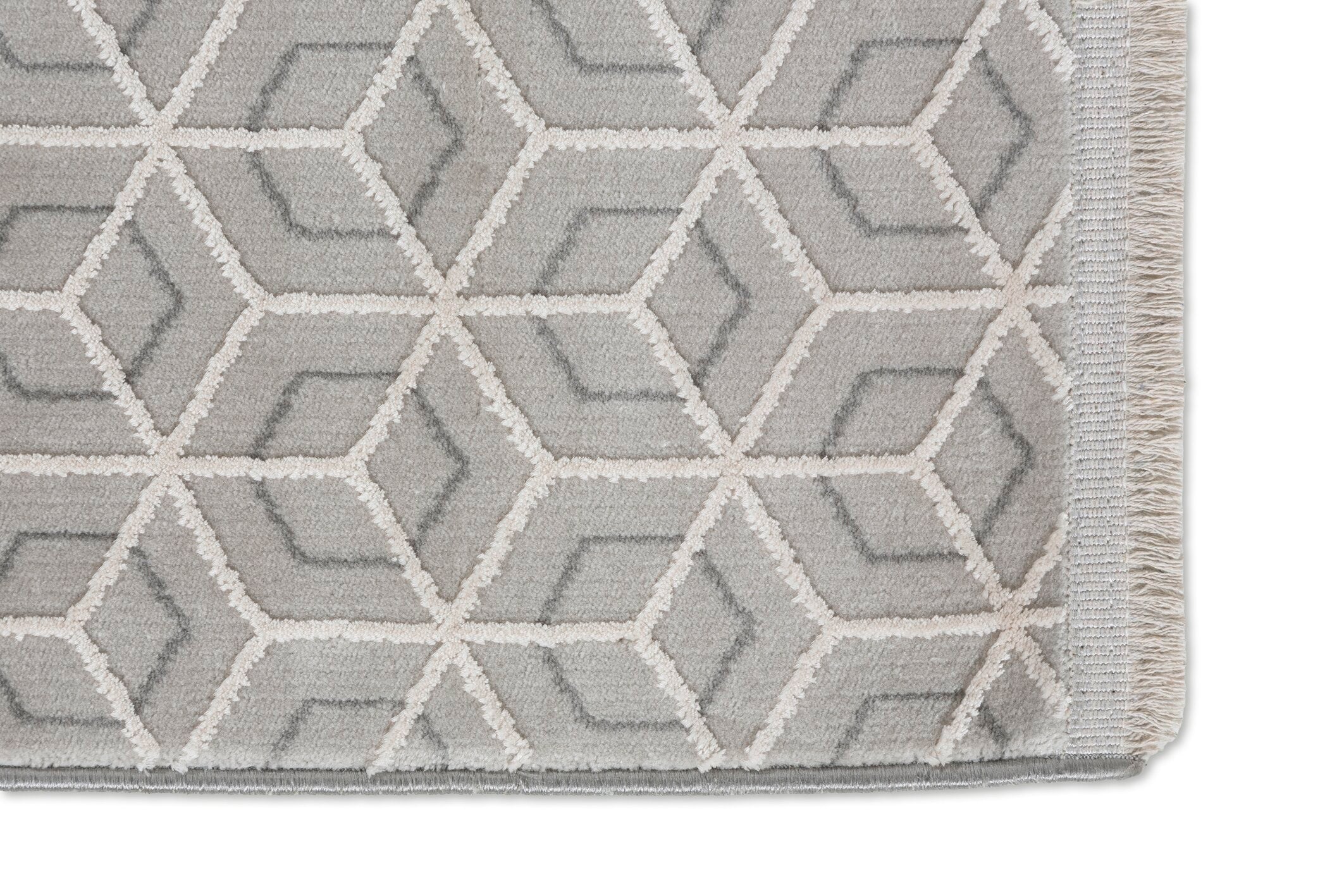 JOOP! METRIC Teppich 170x240cm, Silber