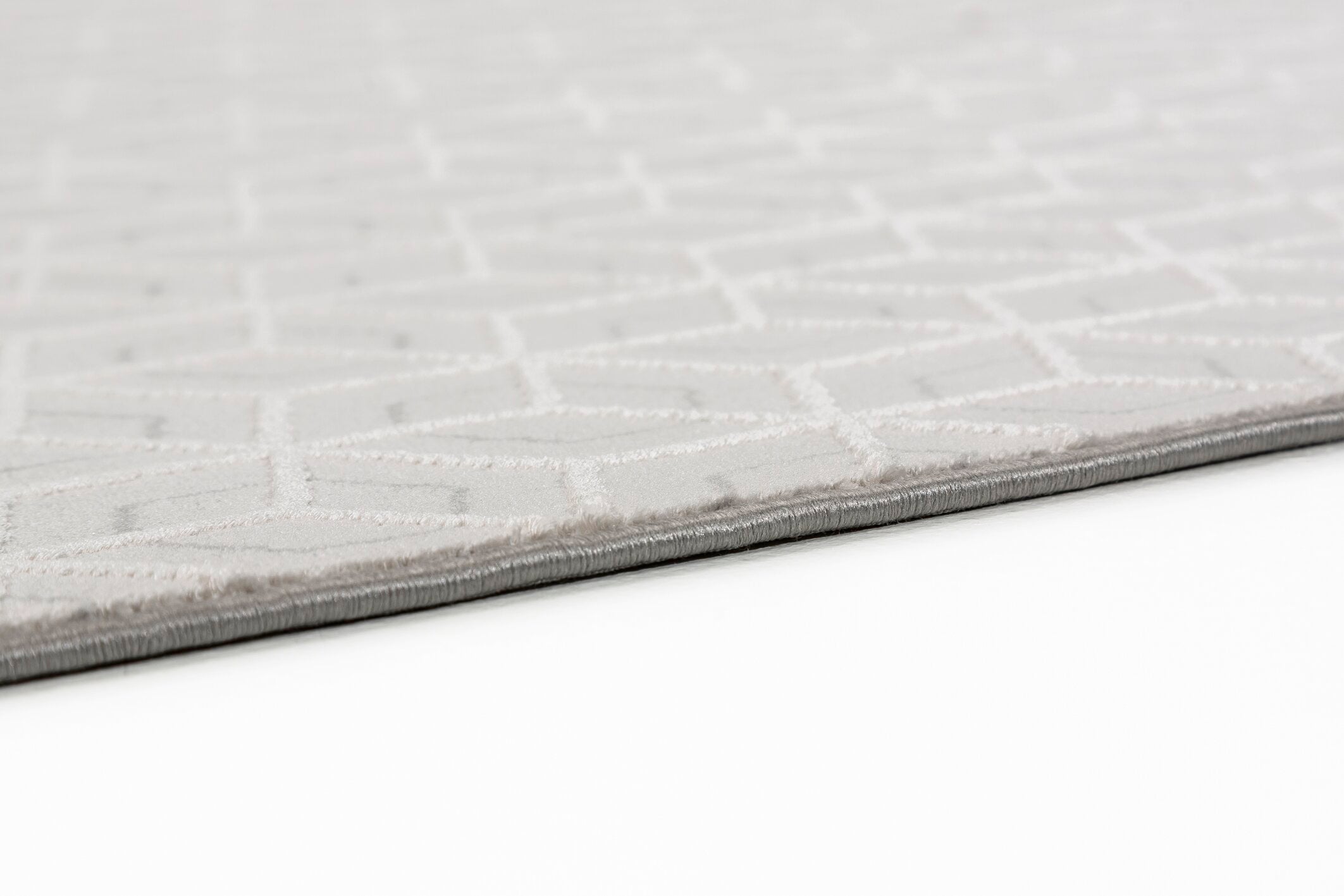 JOOP! METRIC Teppich 170x240cm, Silber