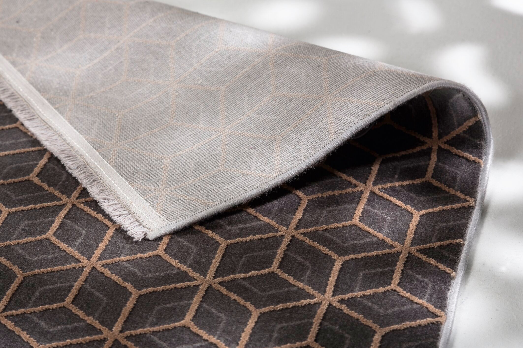 JOOP! METRIC Teppich 140x200cm, Anthrazit