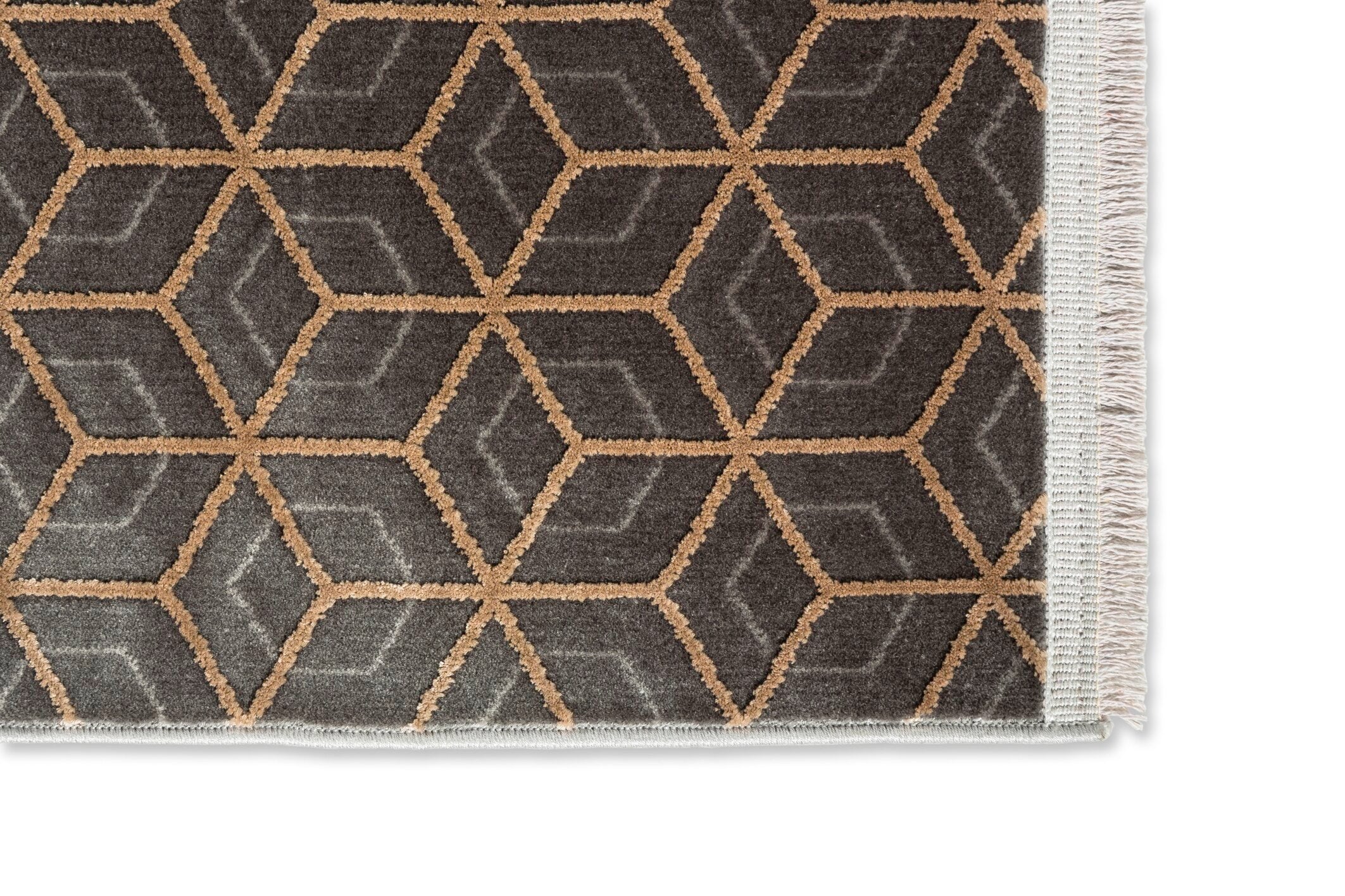 JOOP! METRIC Teppich 170x240cm, Anthrazit