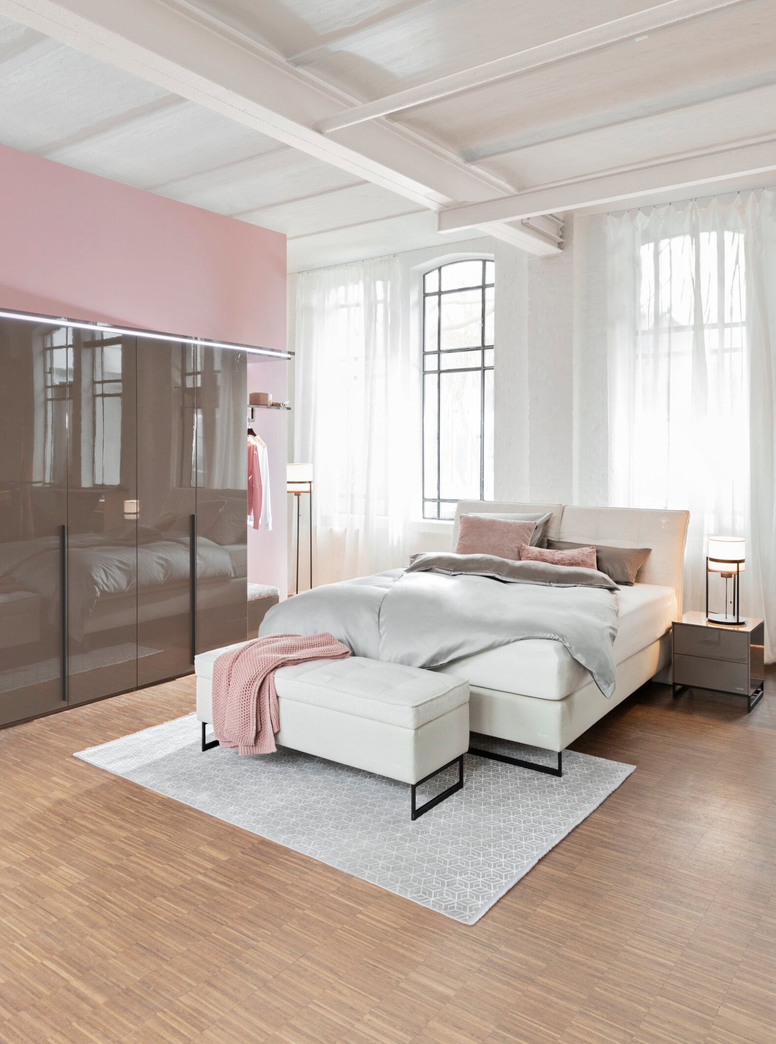 JOOP! METRIC Teppich 140x200cm, Taupe