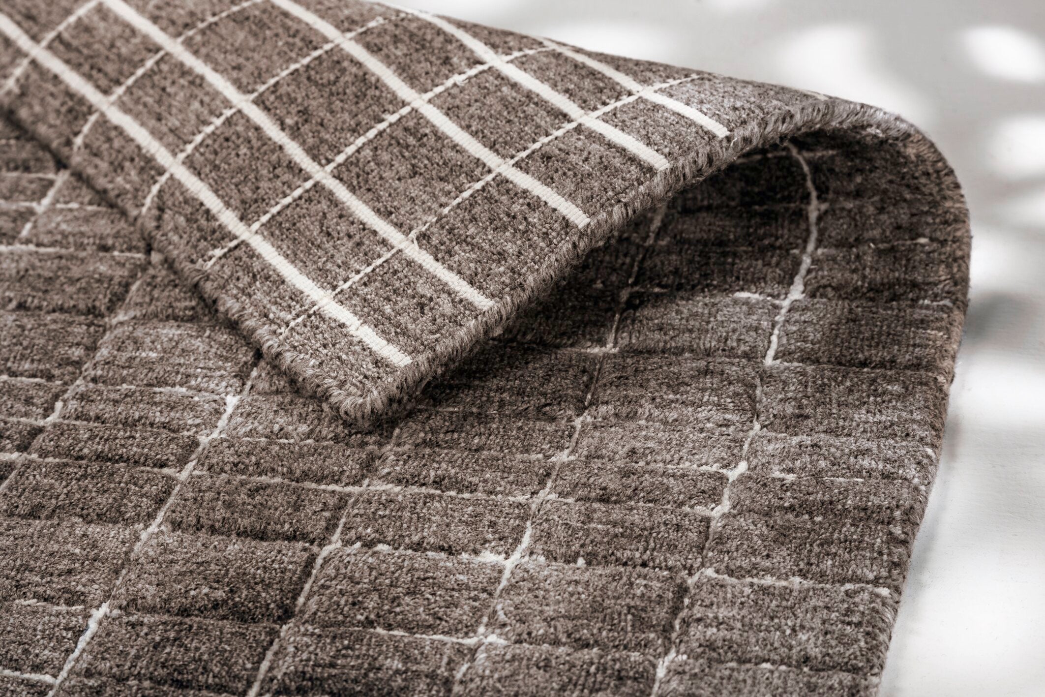 JOOP! SQUARES Teppich 170x240cm, Natur