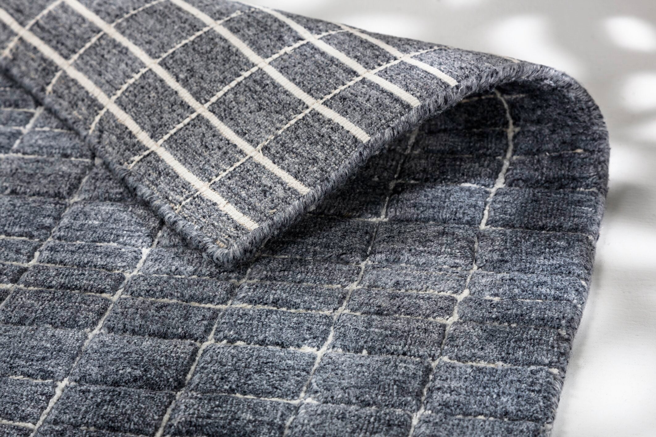 JOOP! SQUARES Teppich 170x240cm, Blau