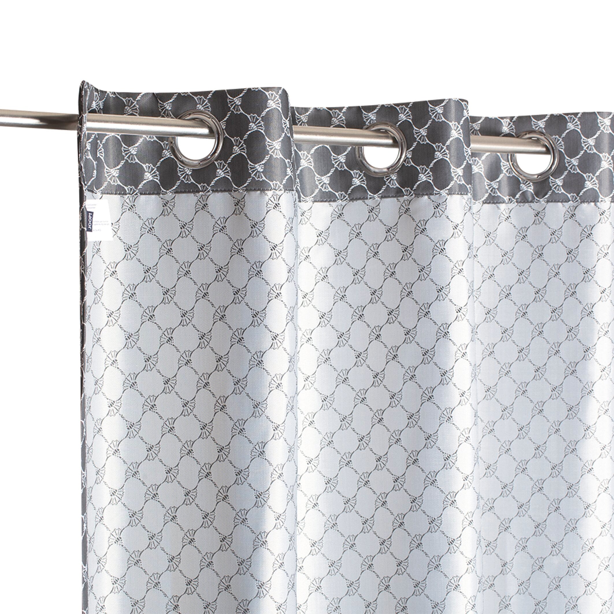 JOOP! ALLOVER Fertigvorhang 140x250 cm, Grau
