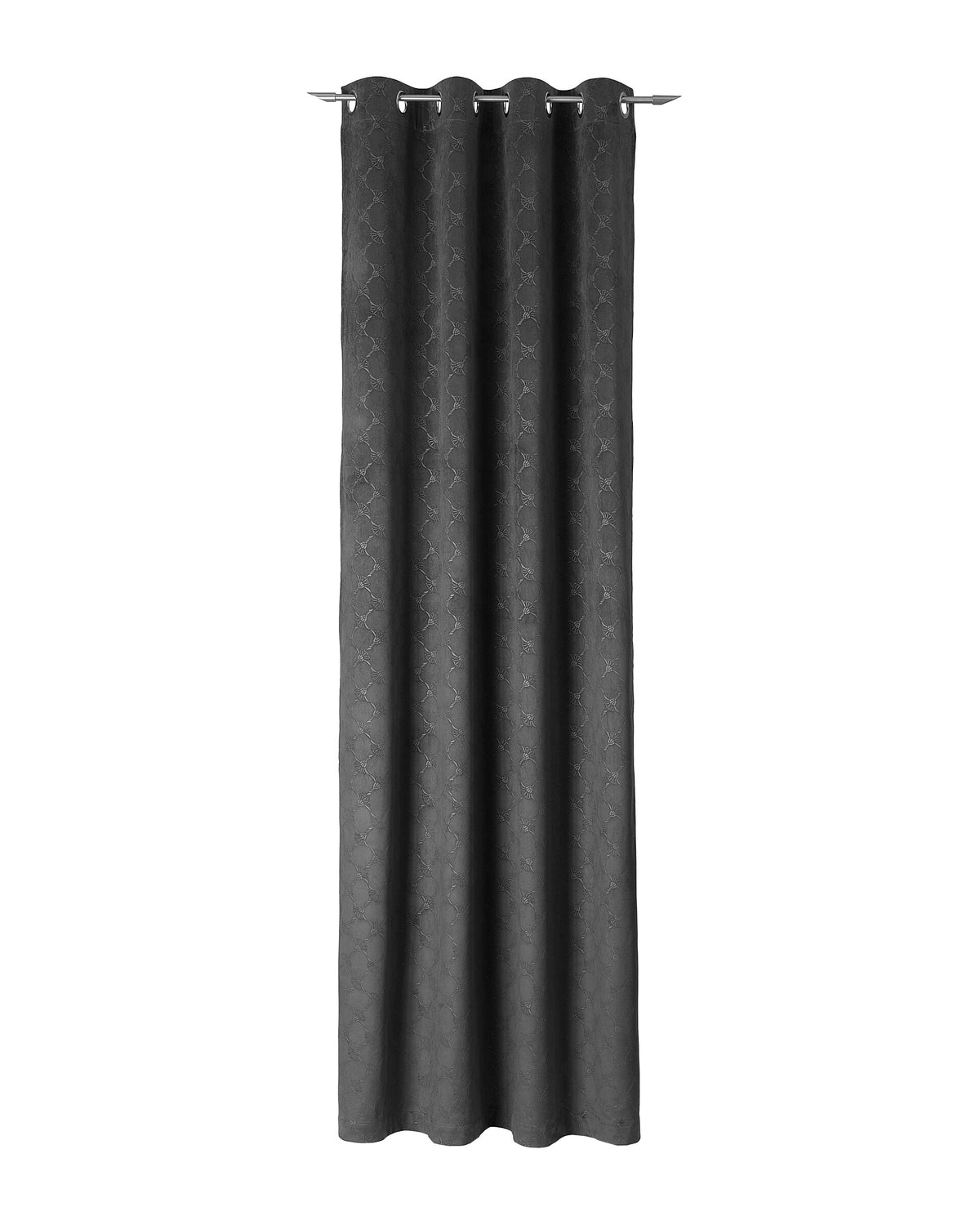 JOOP! EMBOSS Fertigvorhang 140x250 cm, Anthrazit