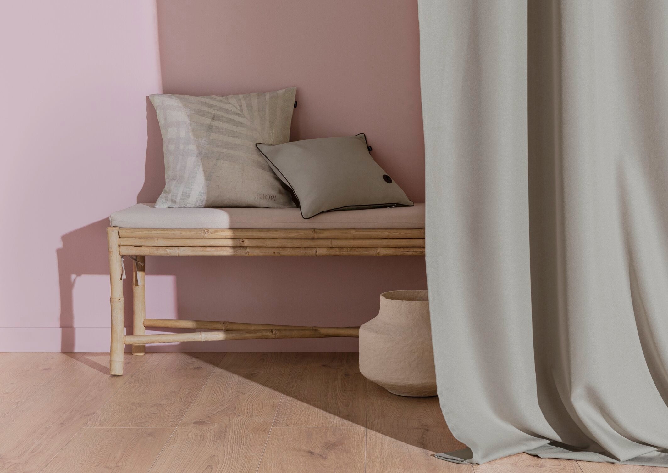 JOOP! ESSENTIAL Fertigvorhang 130x250 cm, Natur