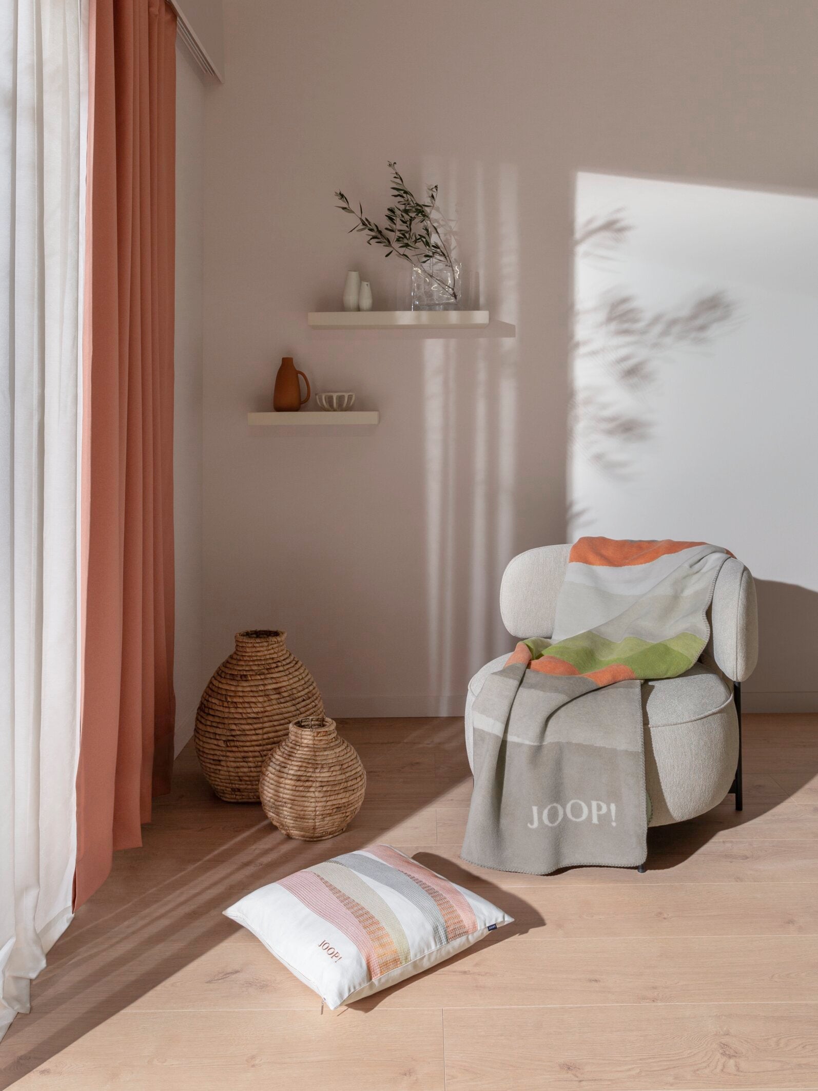 JOOP! ESSENTIAL Fertigvorhang 130x250 cm, Melon