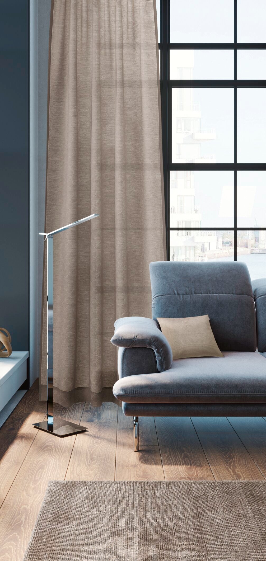 JOOP! GLARE Fertiggardine 130x250 cm, Kitt