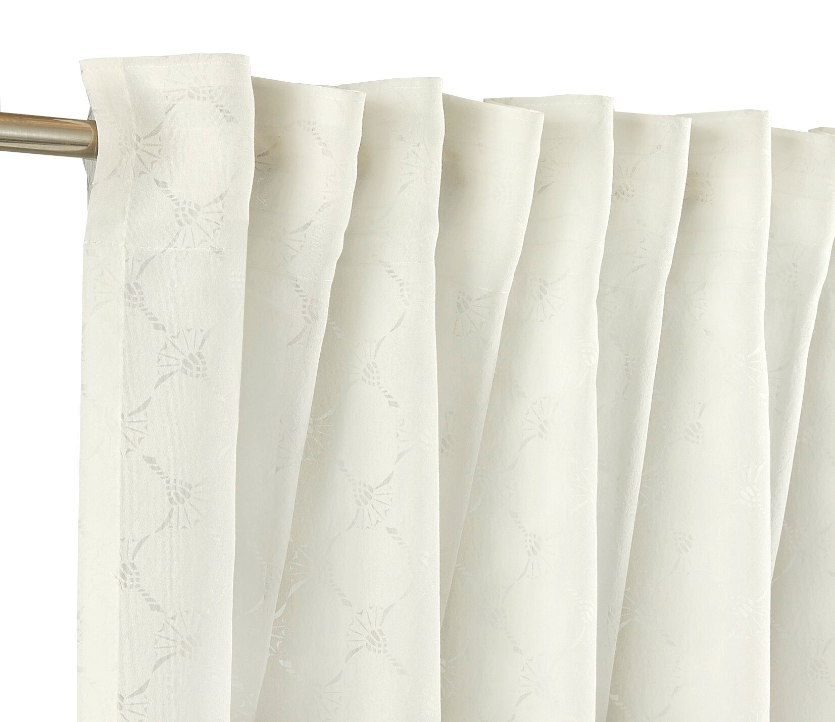 JOOP! LUCENT Fertigvorhang 130x250 cm, Creme