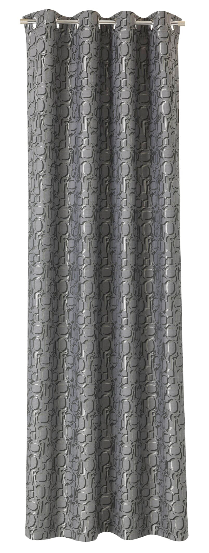 JOOP! ORNAMENT Fertigvorhang 140x250 cm, Anthrazit