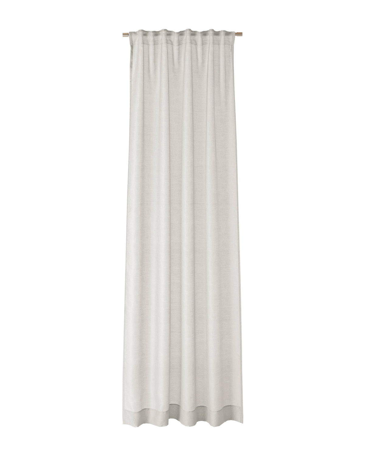 YOOP! ORNAMENT ALLOVER ready-made curtain 130x250 cm, grey