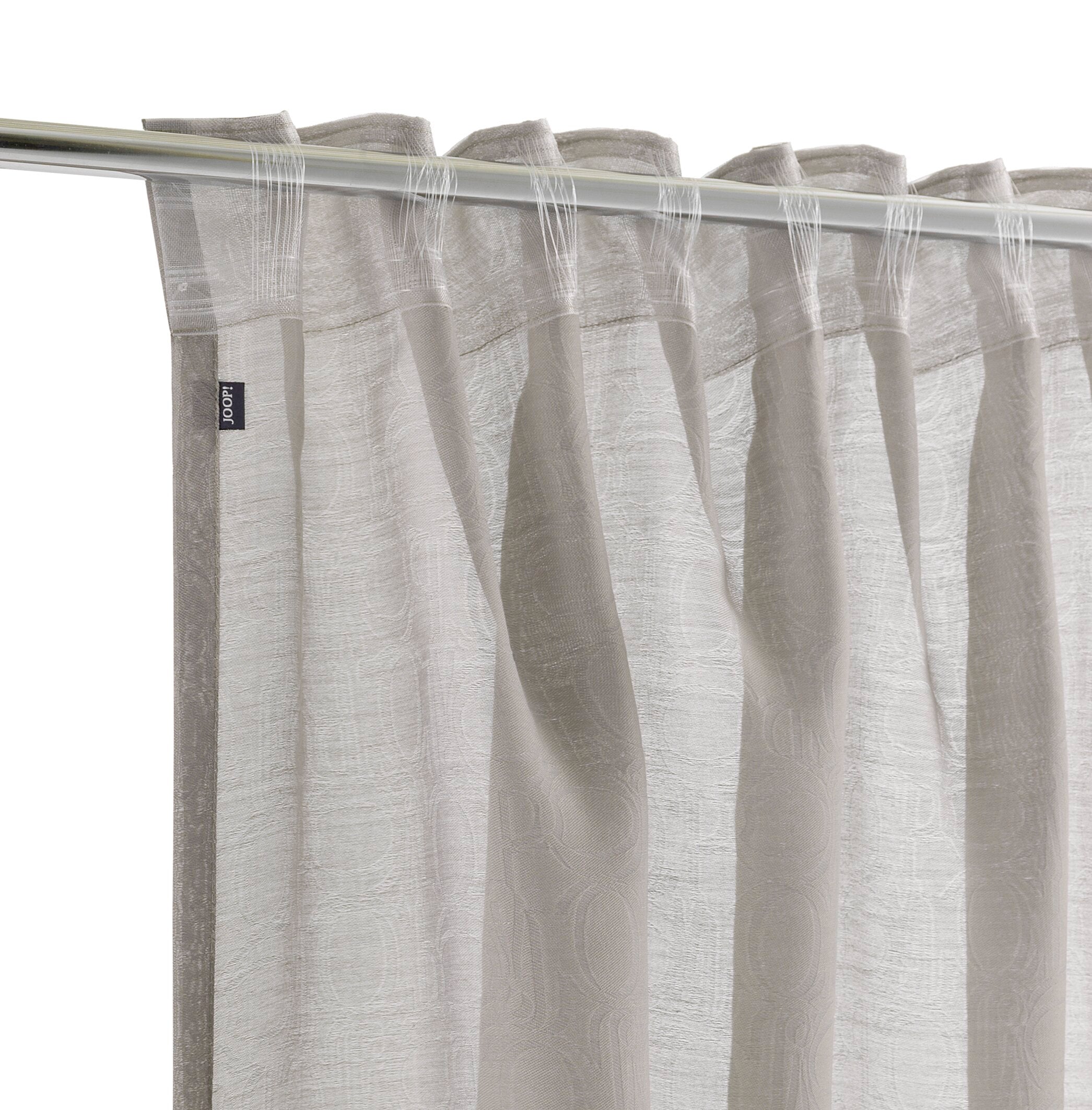 JOOP! ORNAMENT ALLOVER Fertiggardine 130x250 cm, Umbra