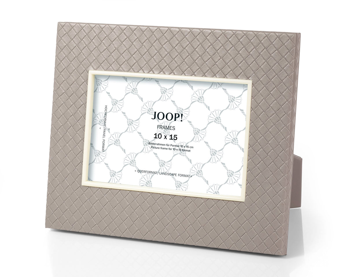 JOOP! HOMELINE Bilderrahmen 10x15 cm, Grau