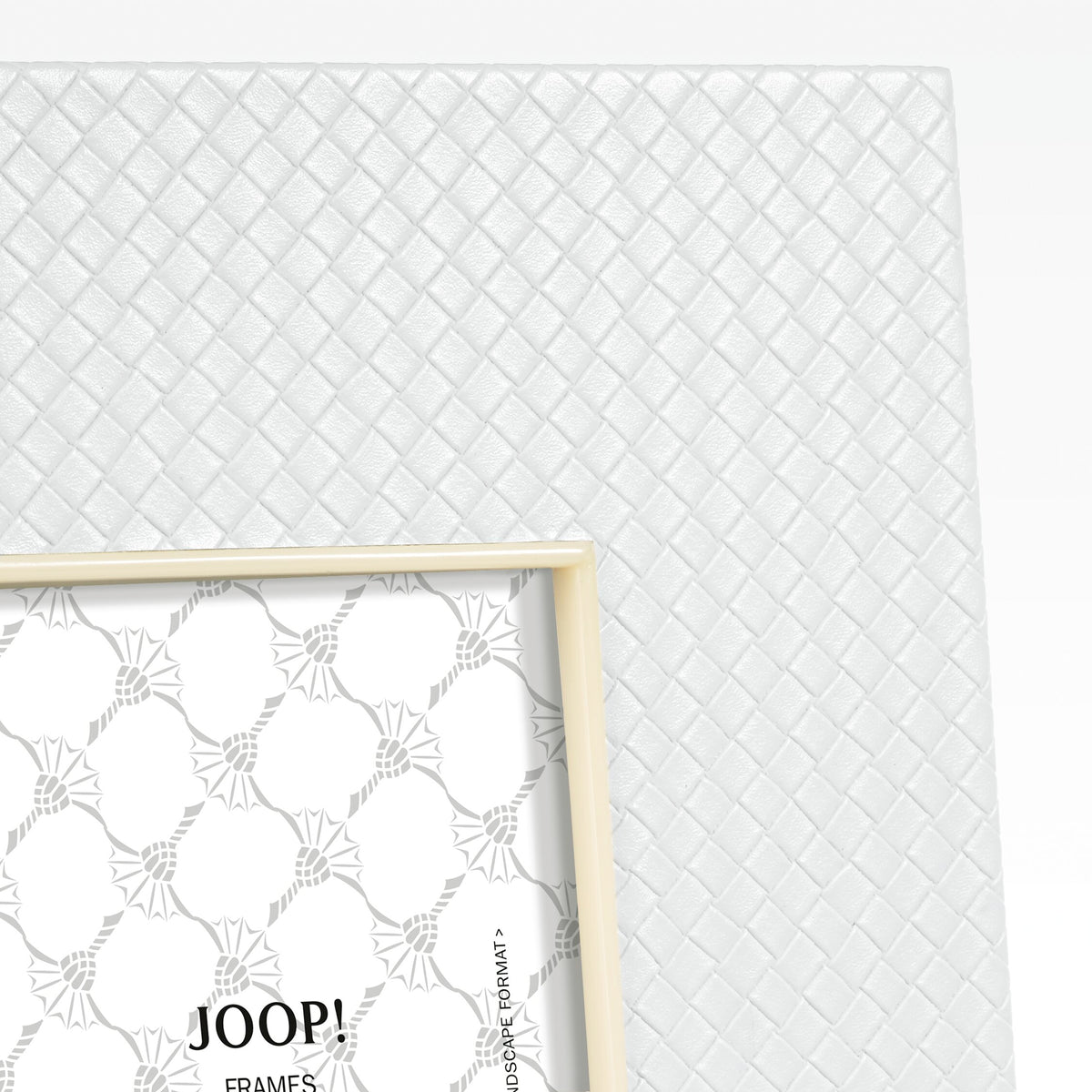 JOOP! HOMELINE Bilderrahmen 13x18 cm, Weiß