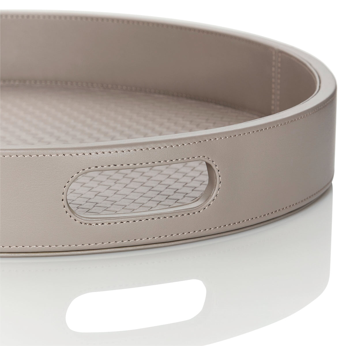 JOOP! HOMELINE - Rundes Tablett klein, Grau