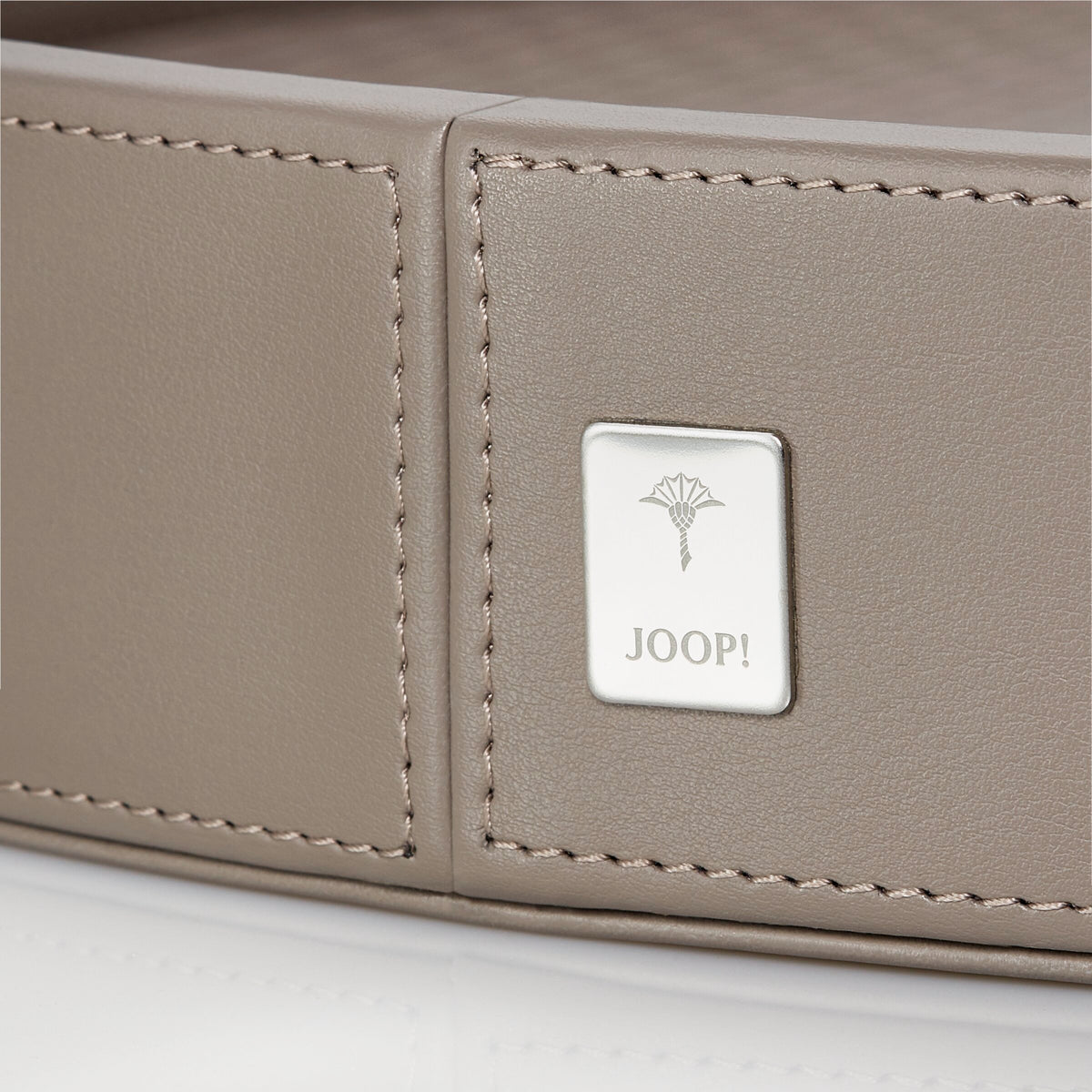JOOP! HOMELINE - Rundes Tablett groß, Grau