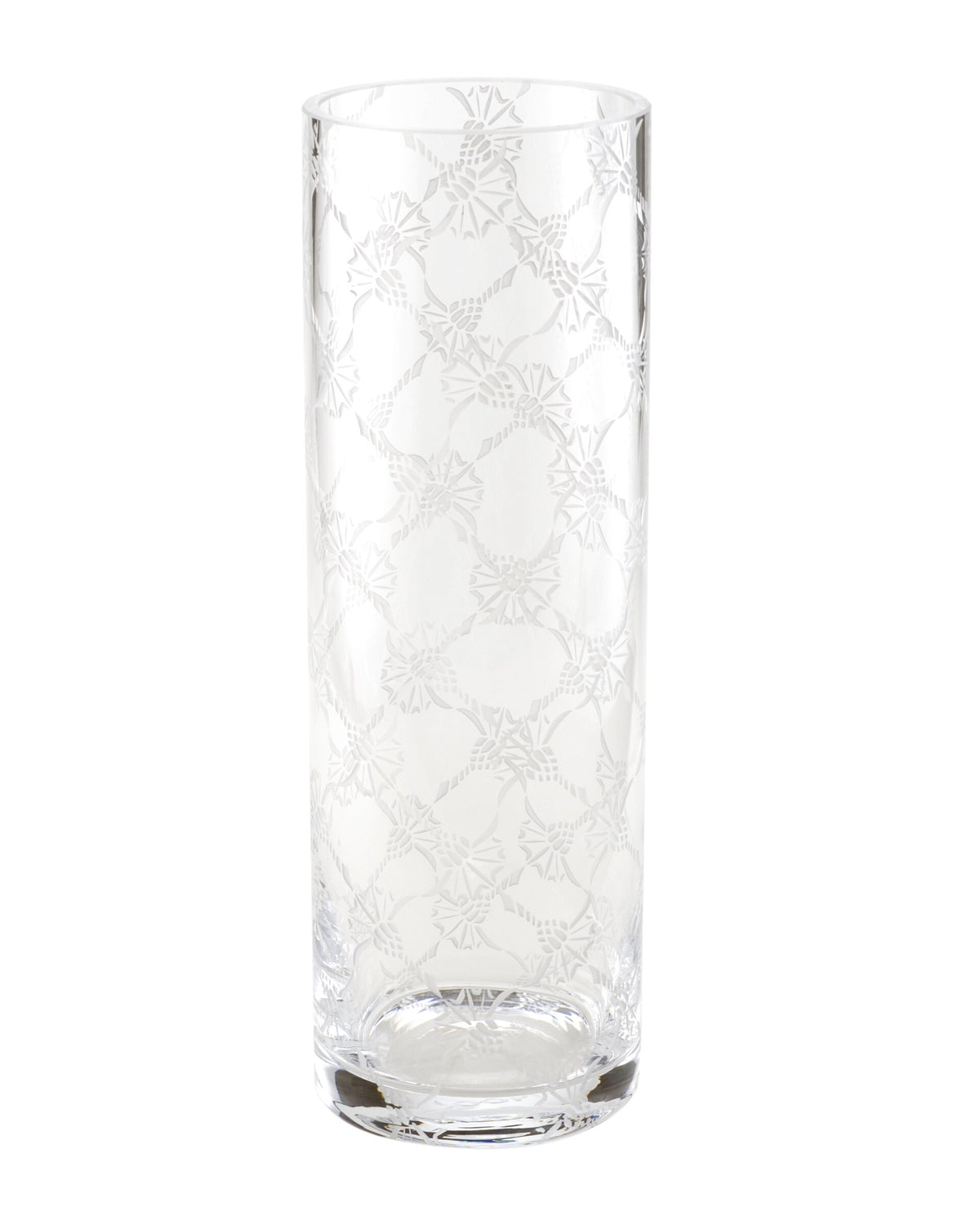 JOOP! ALLOVER Vase round 30x10 cm, Crystal Glass
