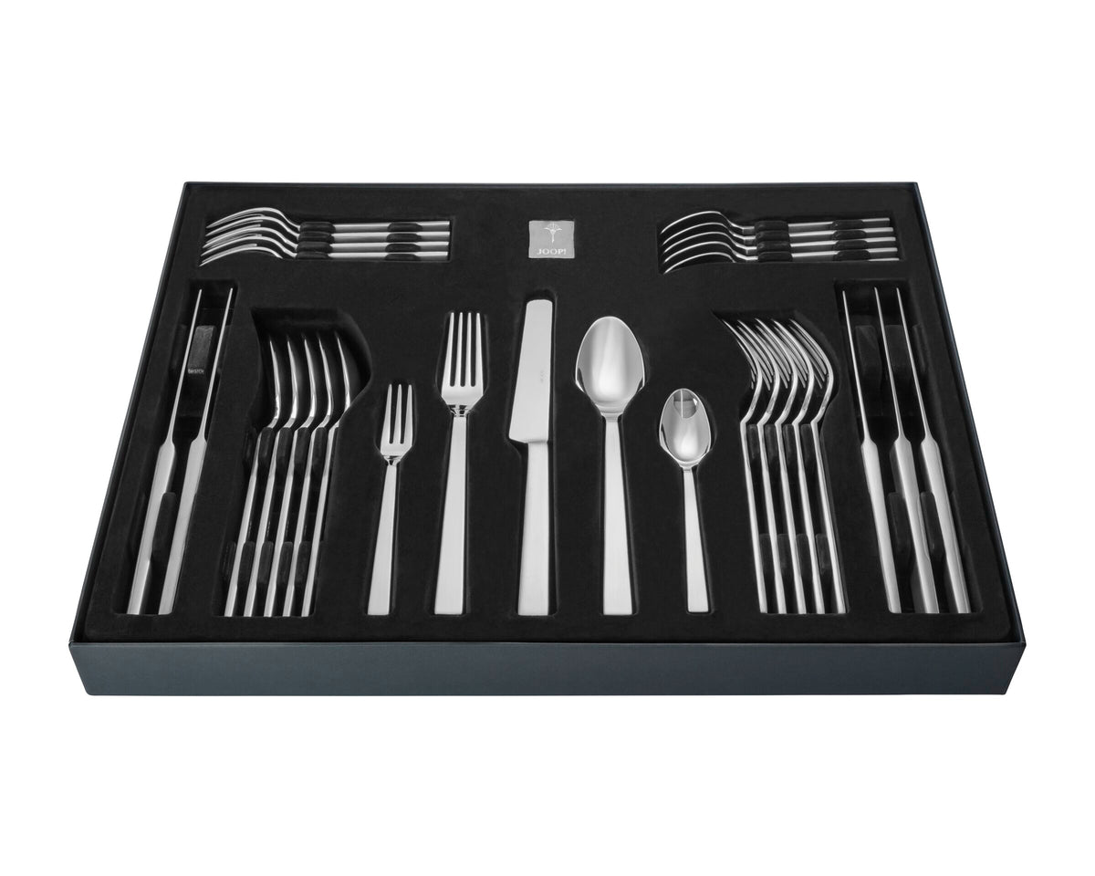 JOOP! Besteckset 30-tlg., satiniert