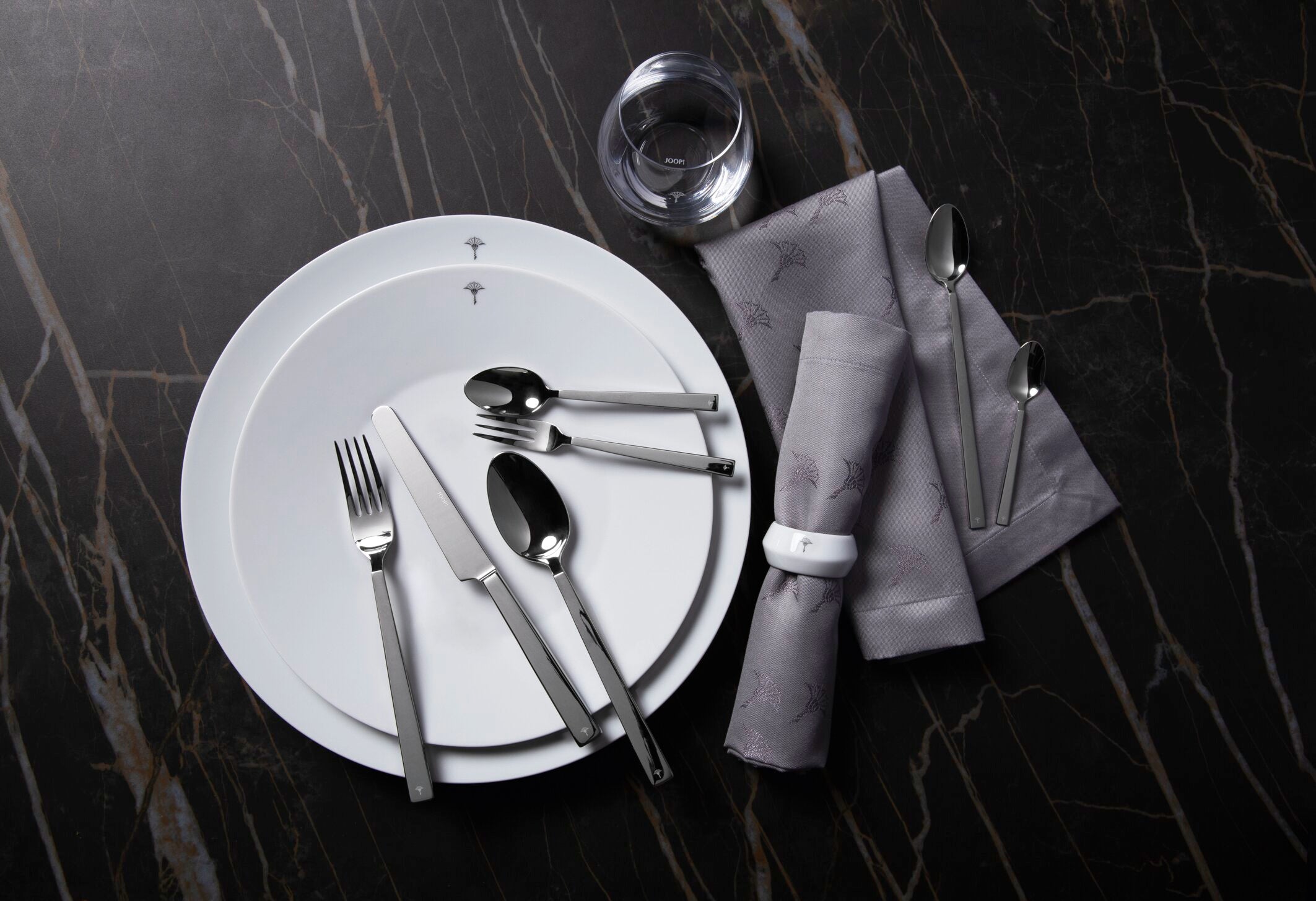 JOOP! Espressolöffel Set 6, glänzend