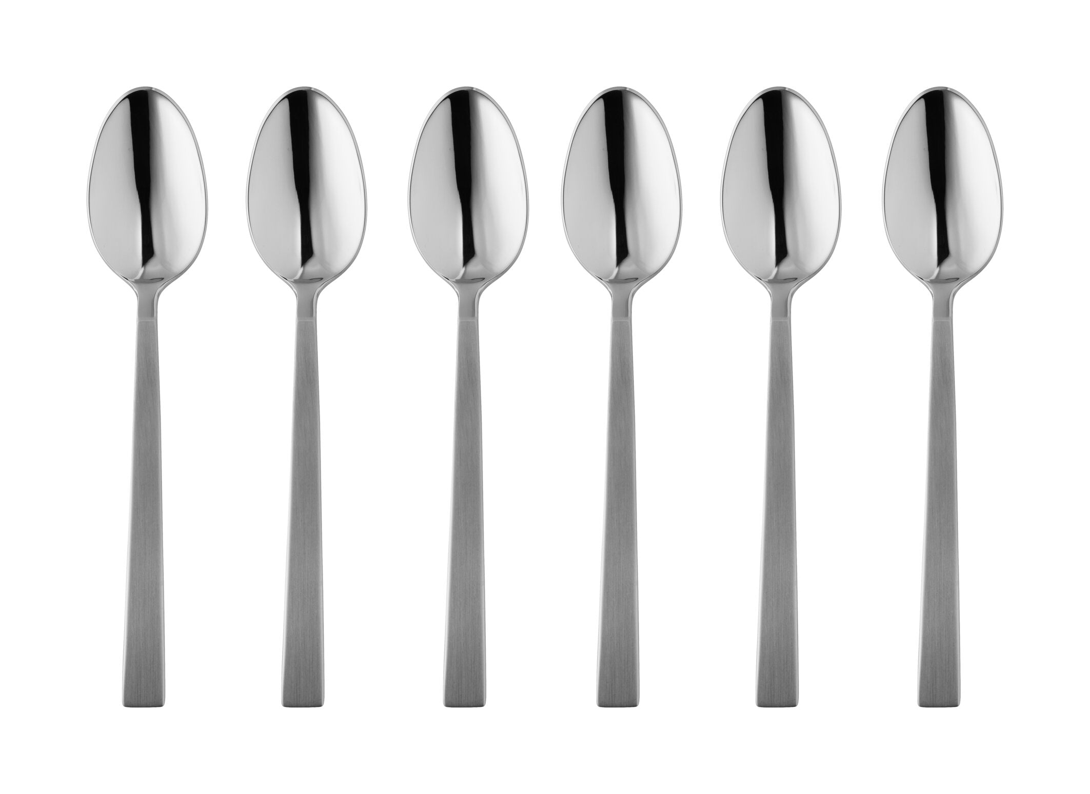 JOOP! Espressolöffel Set 6, satiniert