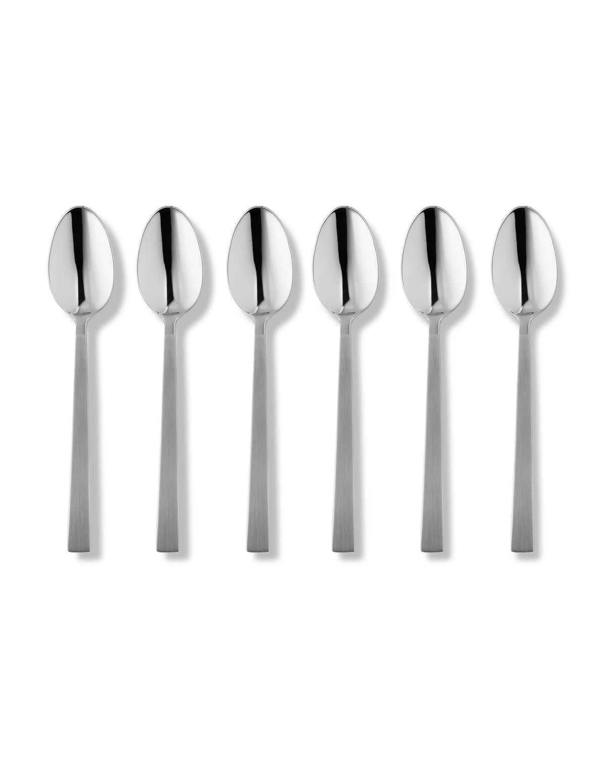 JOOP! Espressolöffel Set 6, satiniert