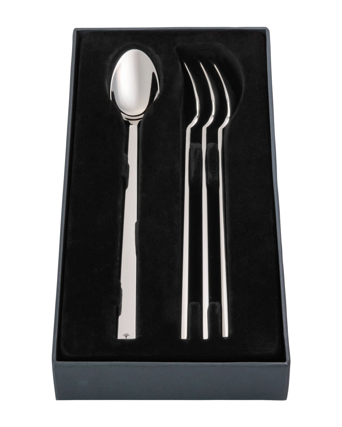 JOOP! Latte Macchiato-Löffel Set 4, glänzend