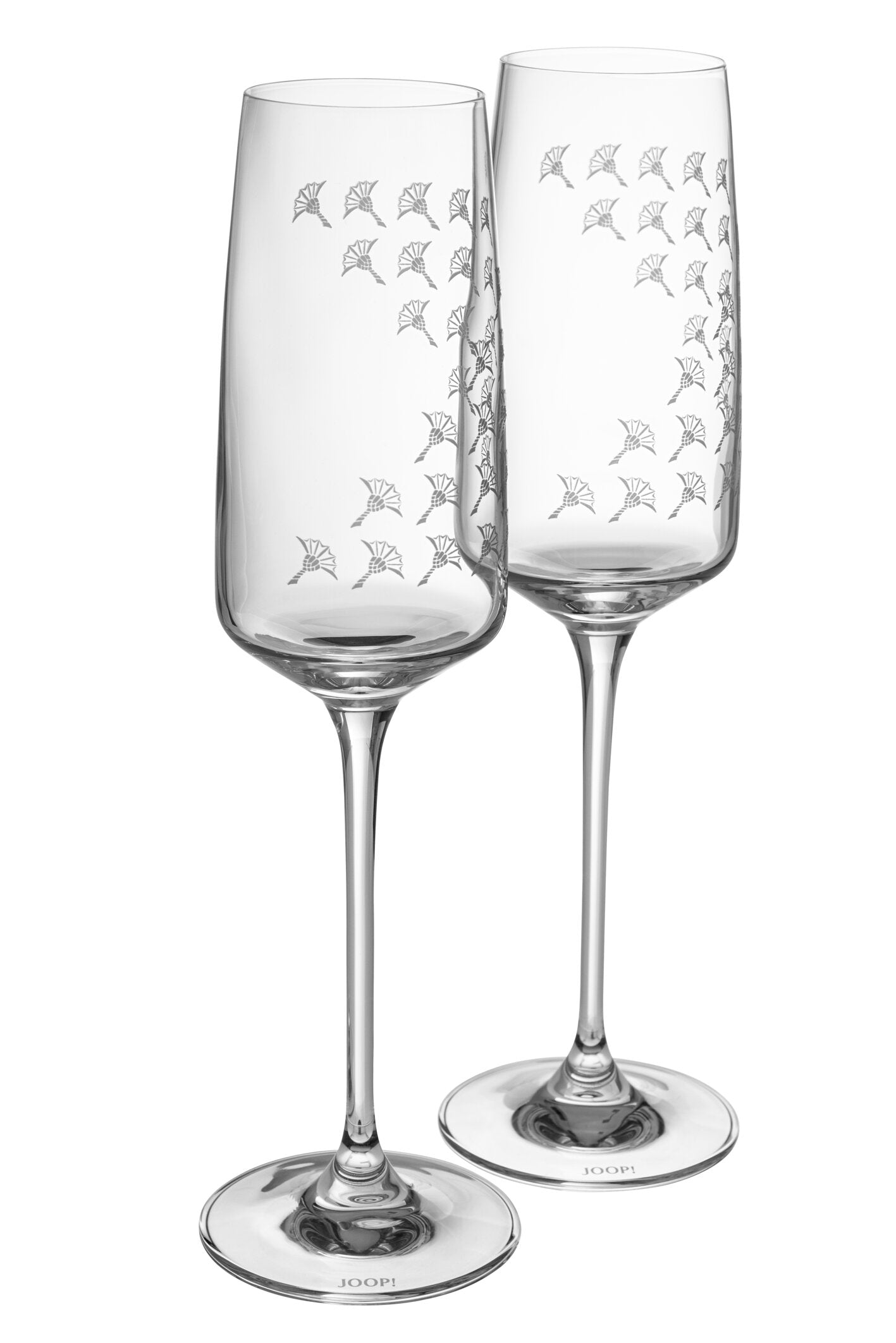 JOOP! FADED CORNFLOWER Champagnerglas 2er Set