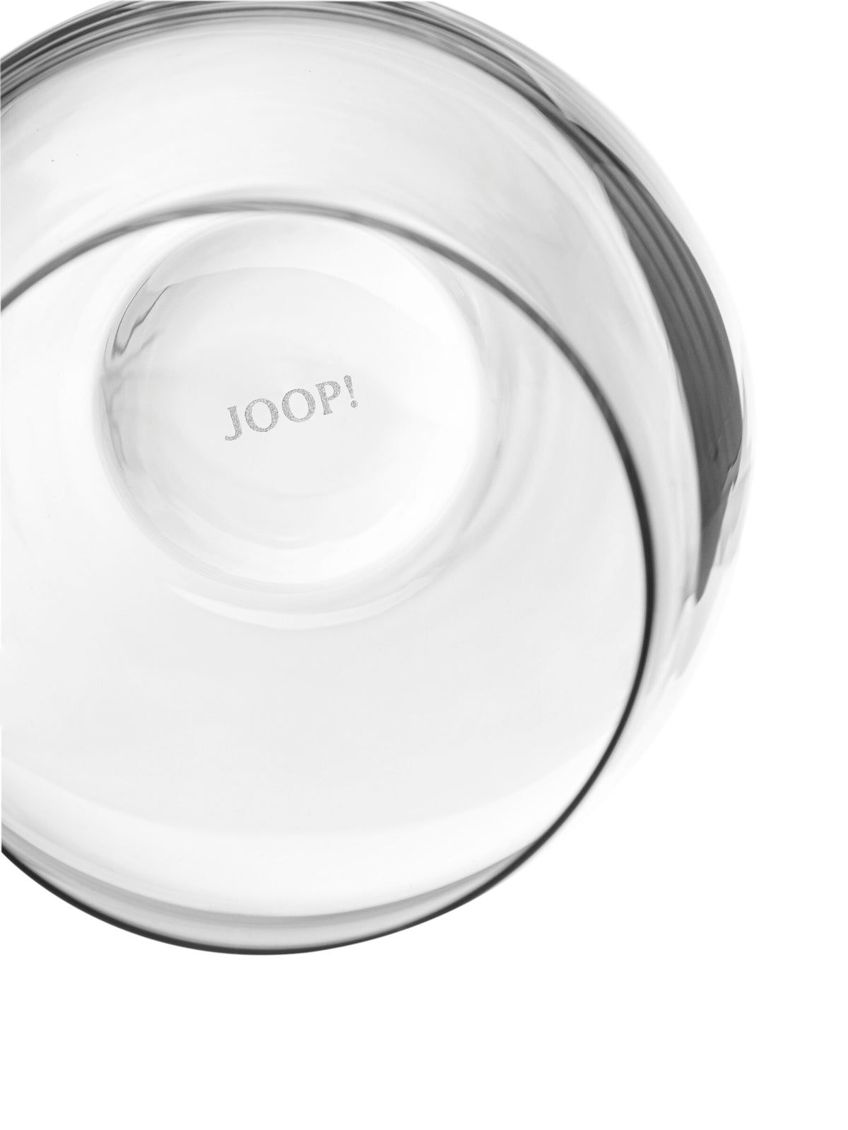 JOOP! SINGLE CORNFLOWER Wasserglas Set 2, Weiß matt