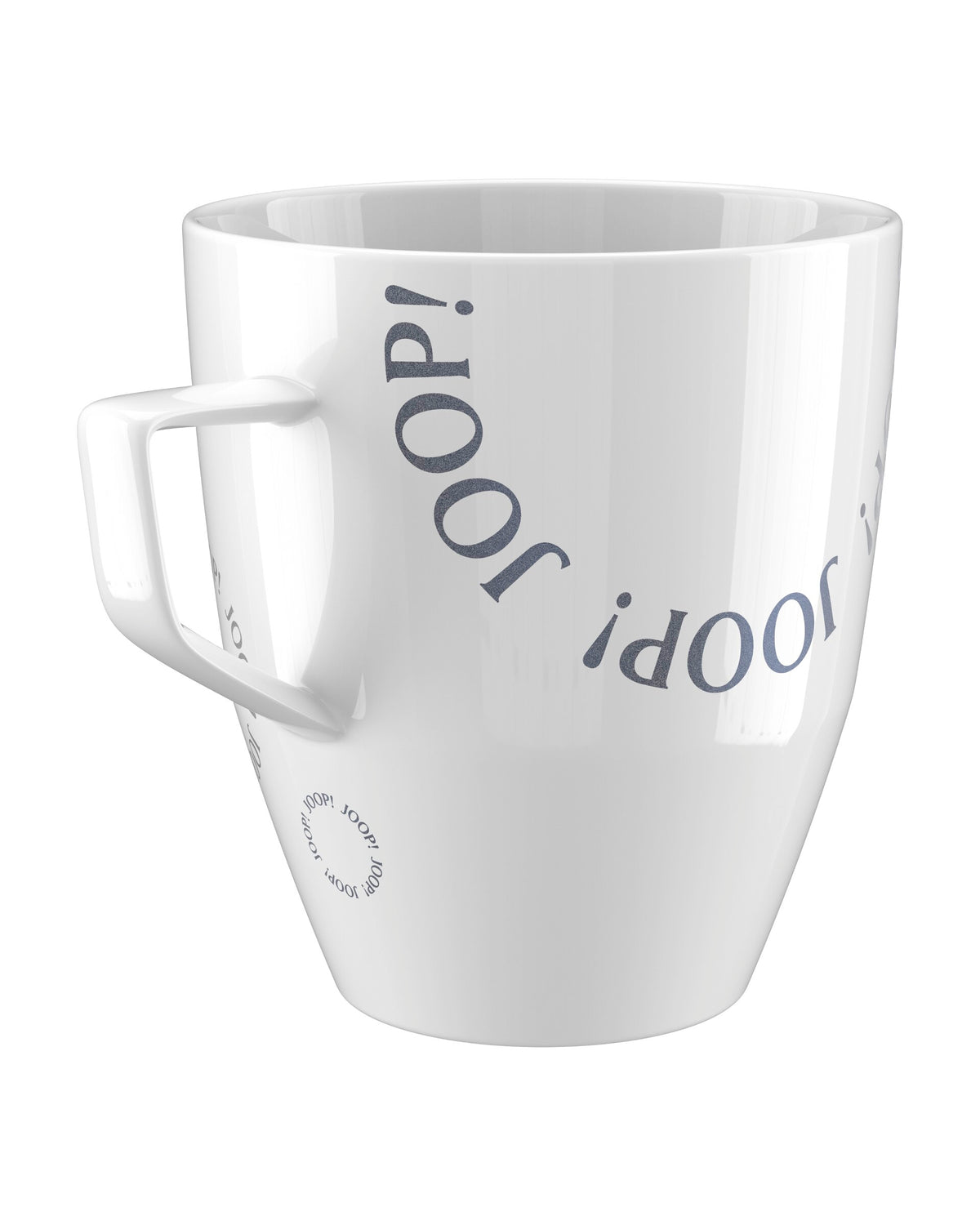 JOOP! DINING GLAMOUR LOGO CIRCLES COLLECTORS MUG, Silber-Blau