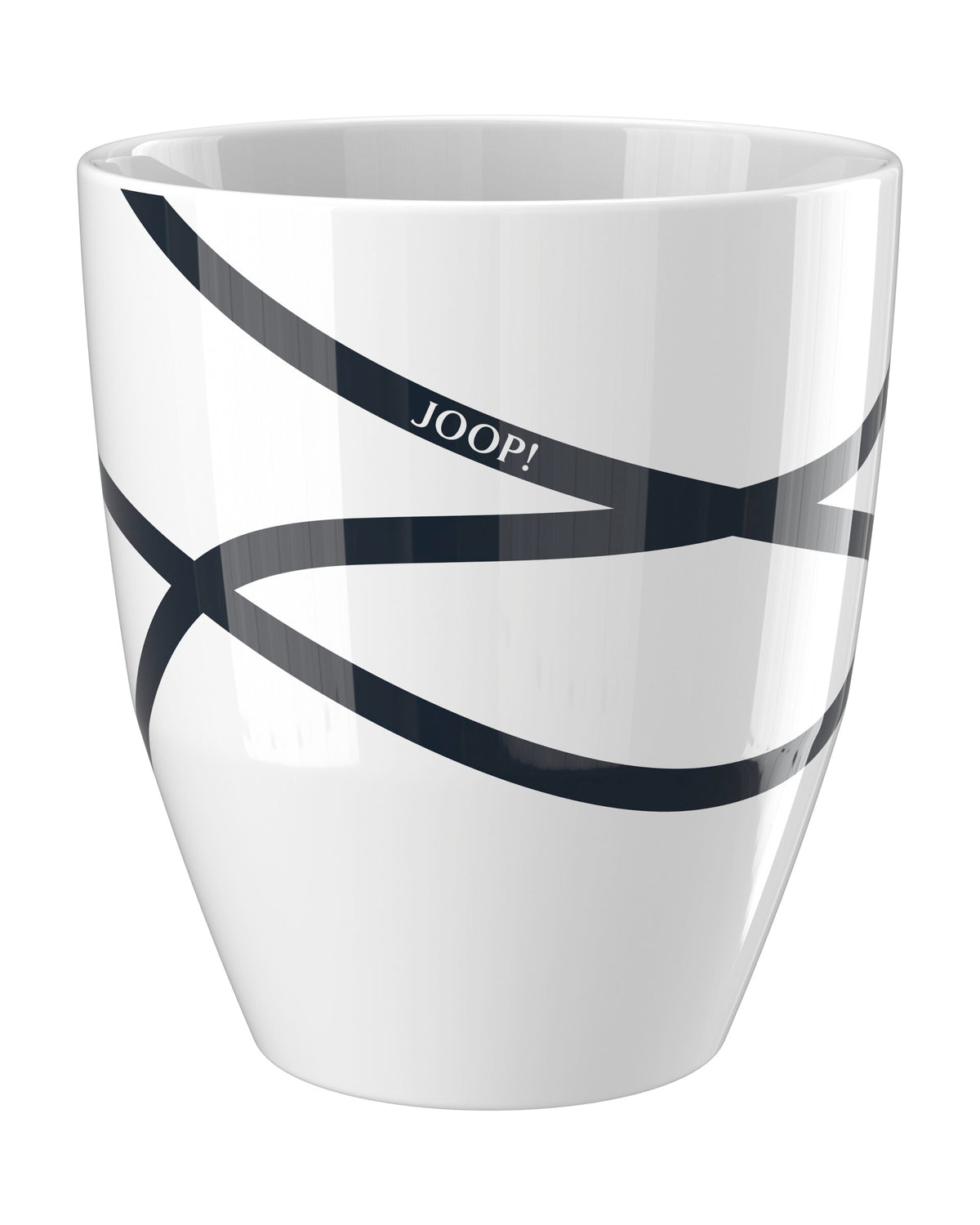 JOOP! DINING GLAMOUR LOGO RIBBON COLLECTORS MUG, Blau