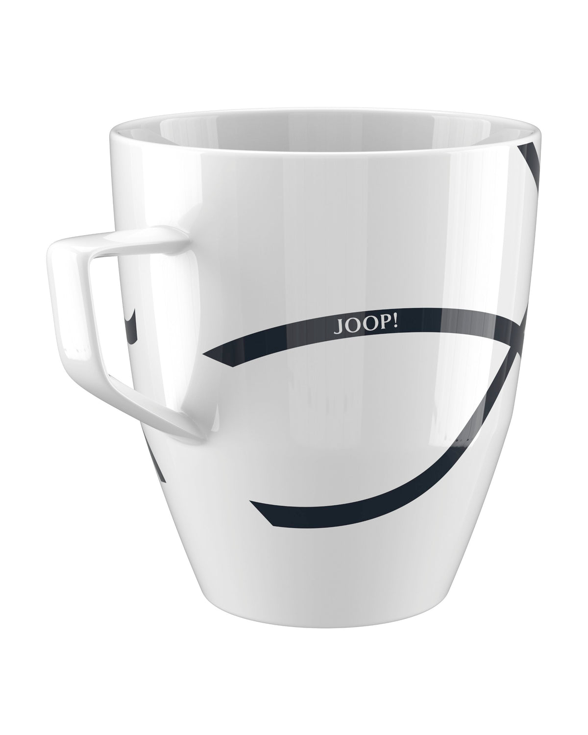 JOOP! DINING GLAMOUR LOGO RIBBON COLLECTORS MUG, Blau